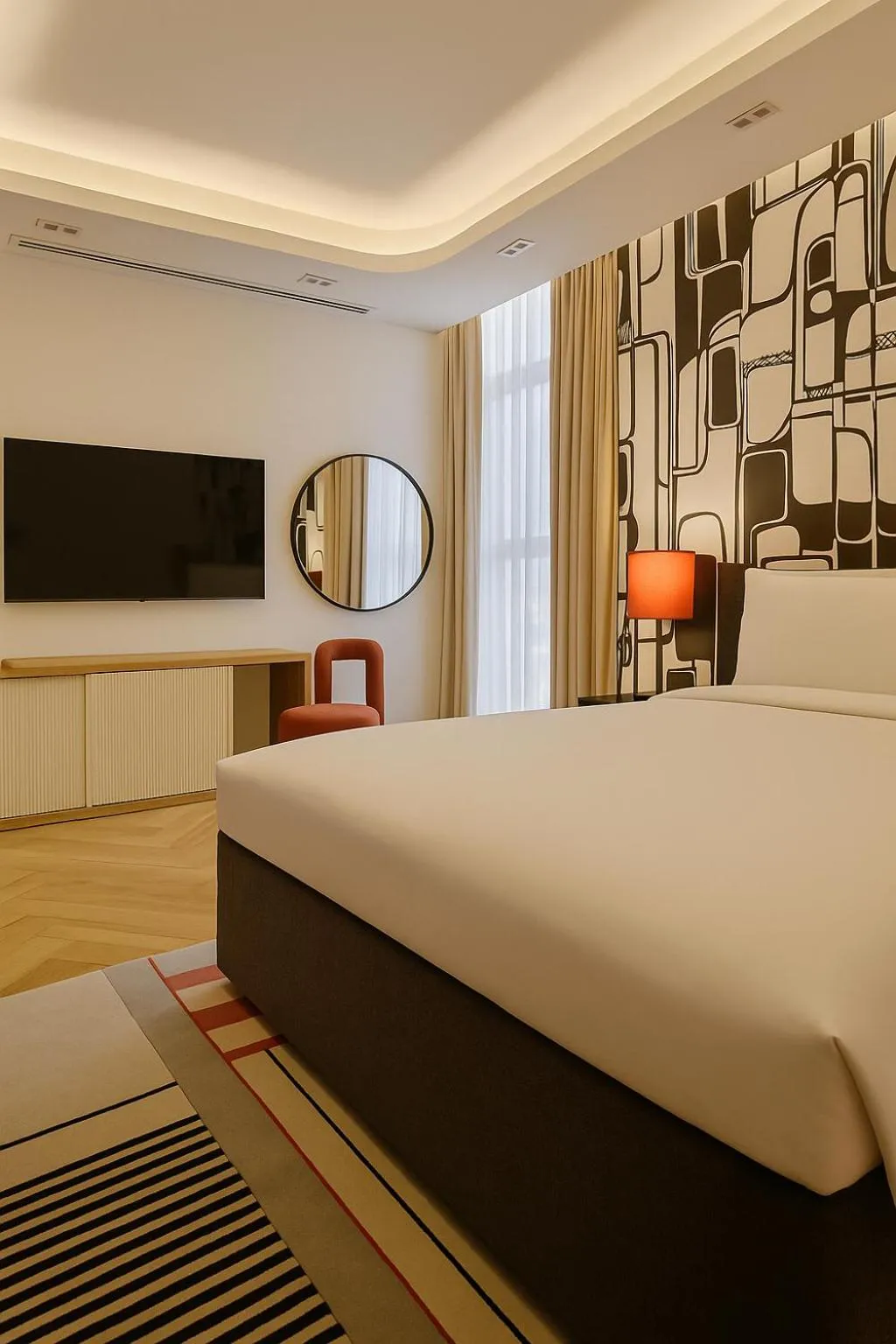 Bedroom, Bed in The Muse