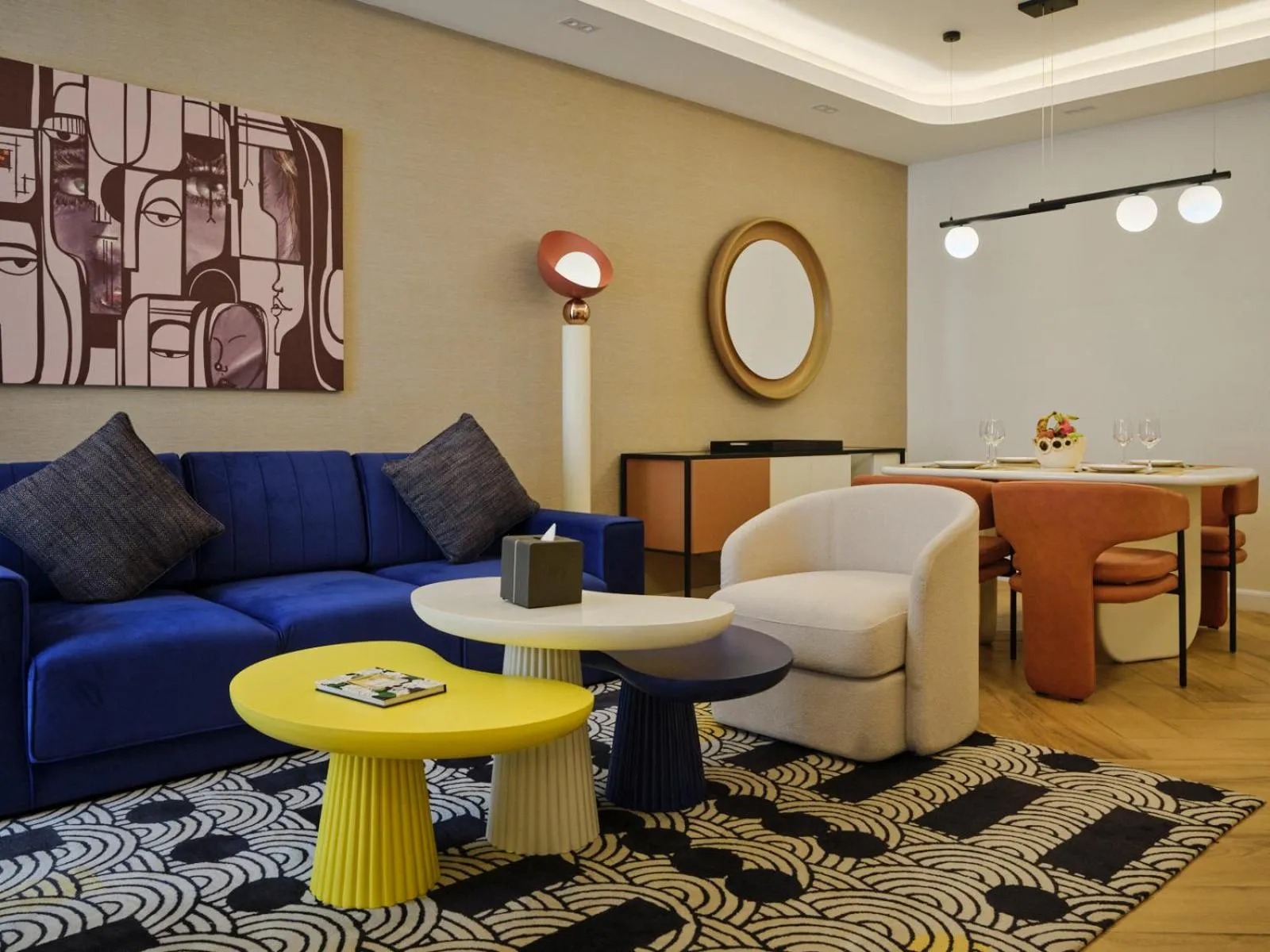 Living room in The Muse