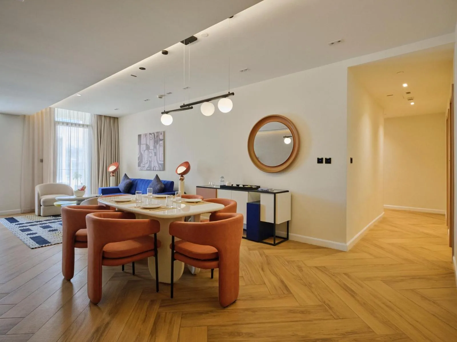 Living room in The Muse