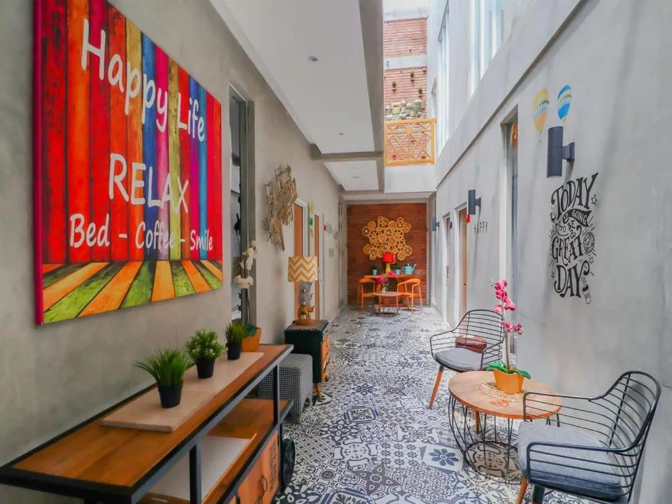 Living room in The Batik Bed and Coffee Bandung