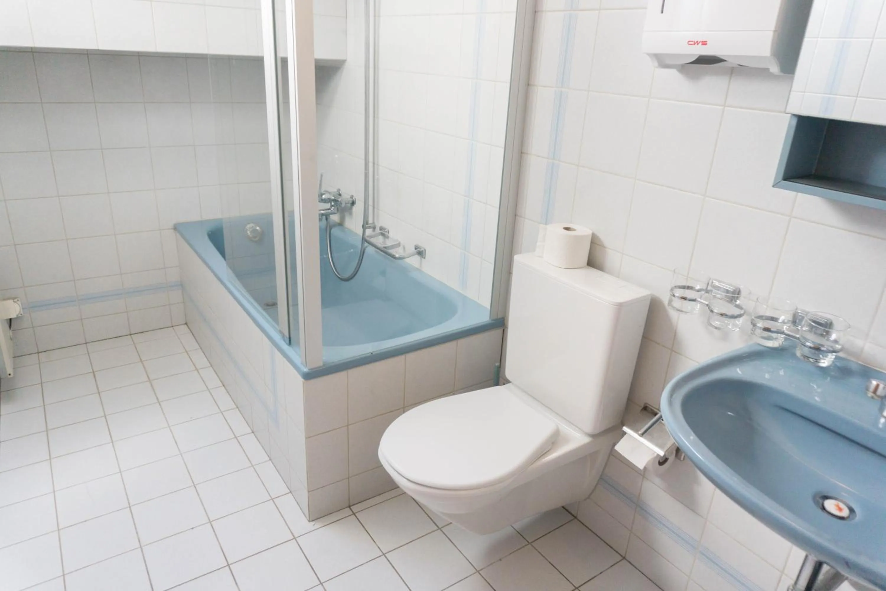 Bathroom in Speiserestaurant Traube