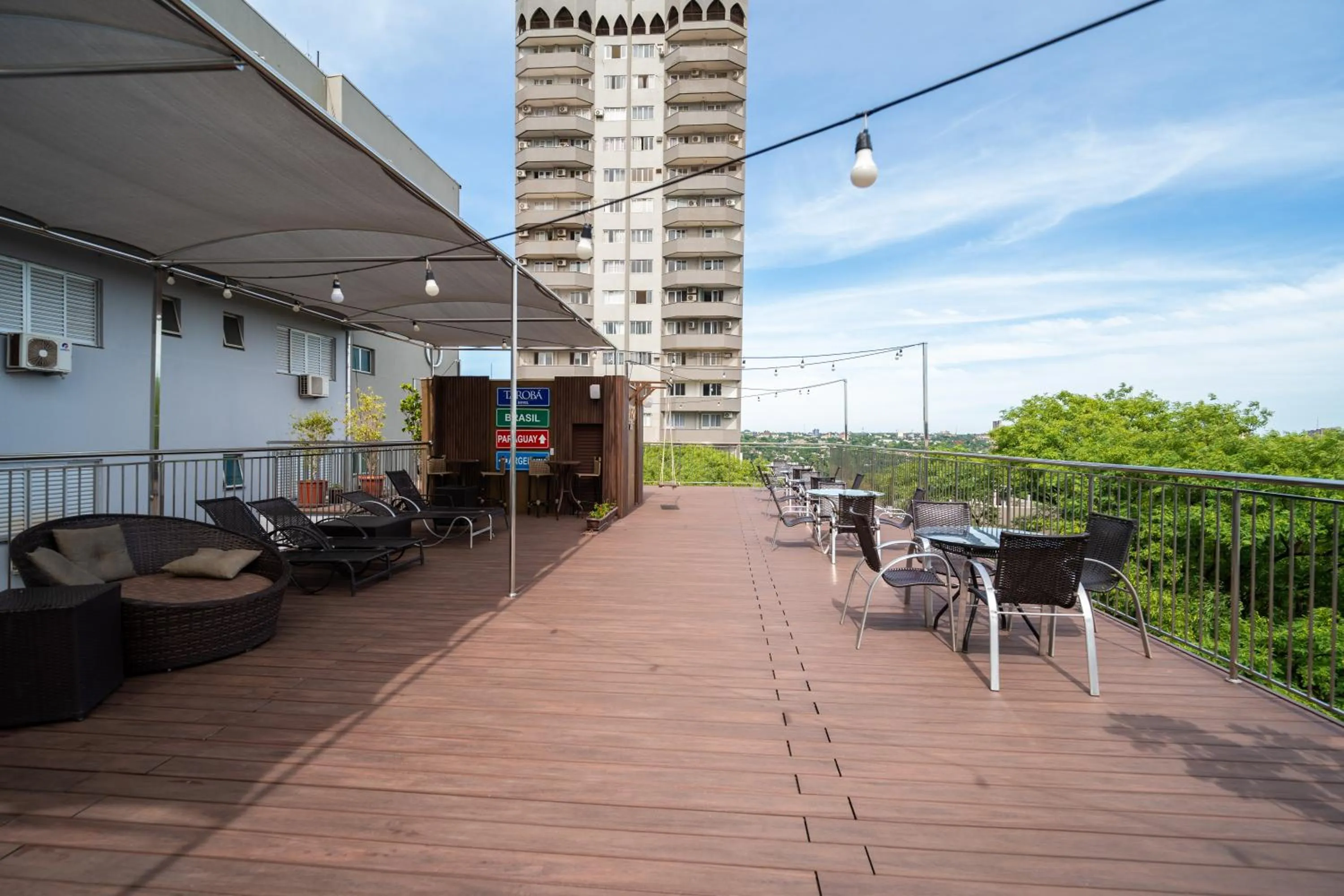 View (from property/room) in Tarobá Hotel