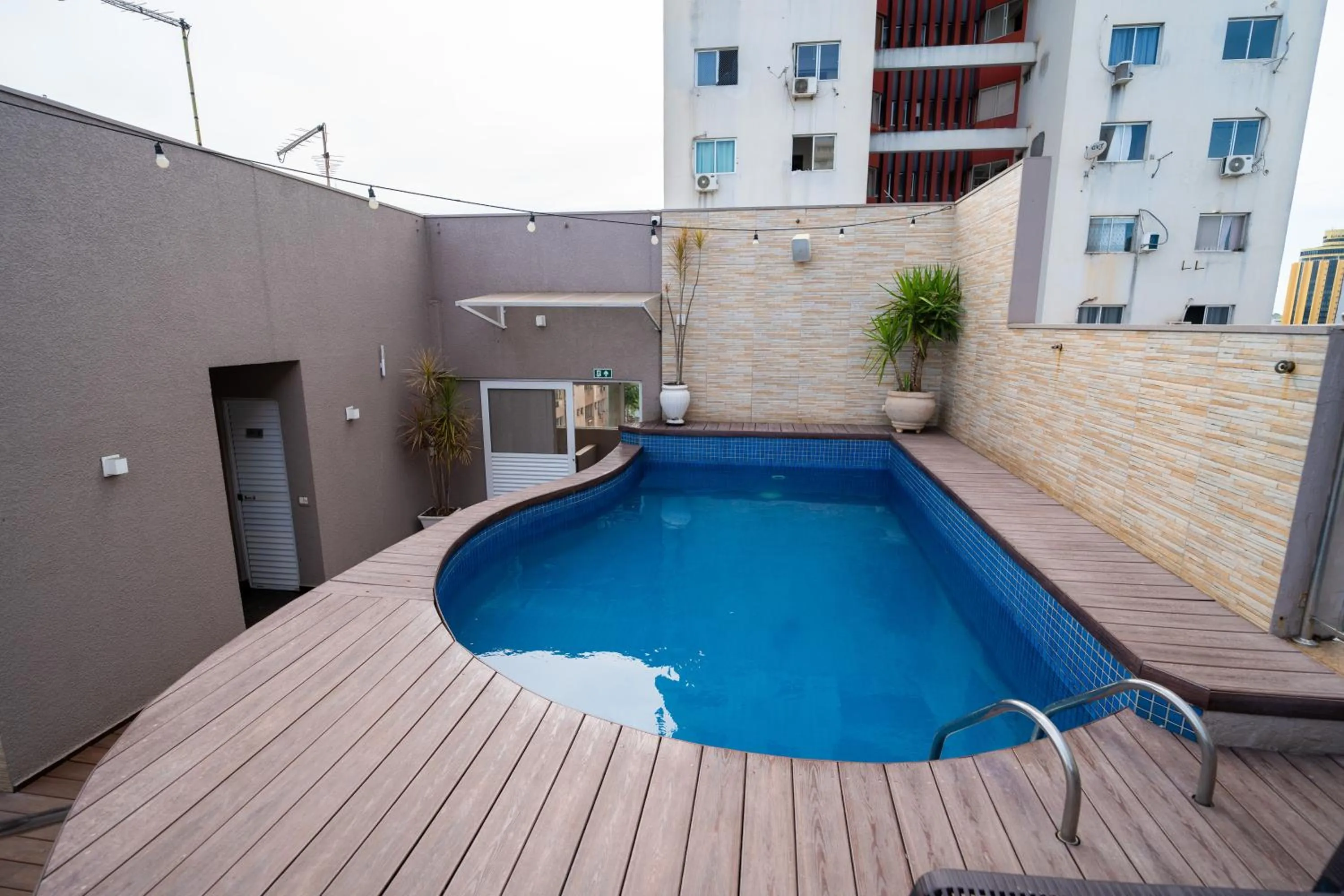 Swimming pool in Tarobá Hotel
