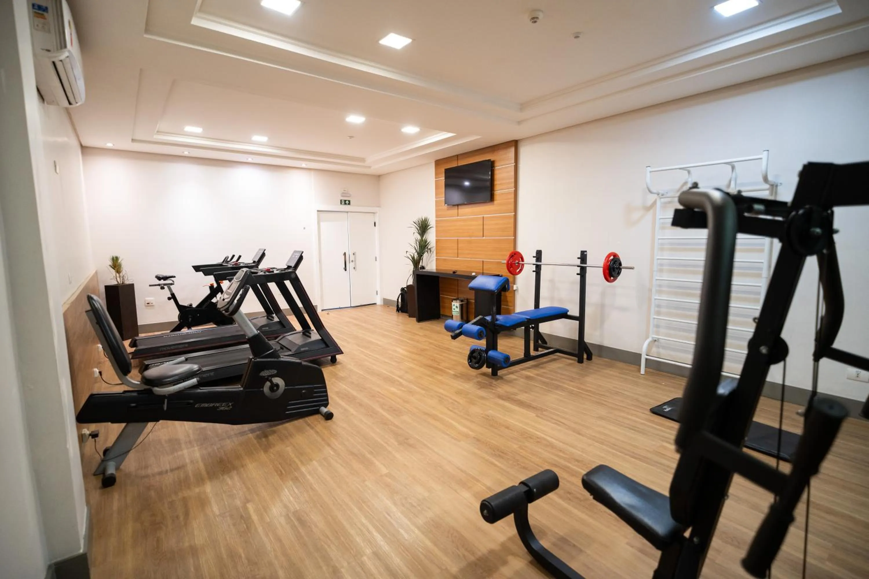 Fitness centre/facilities in Tarobá Hotel