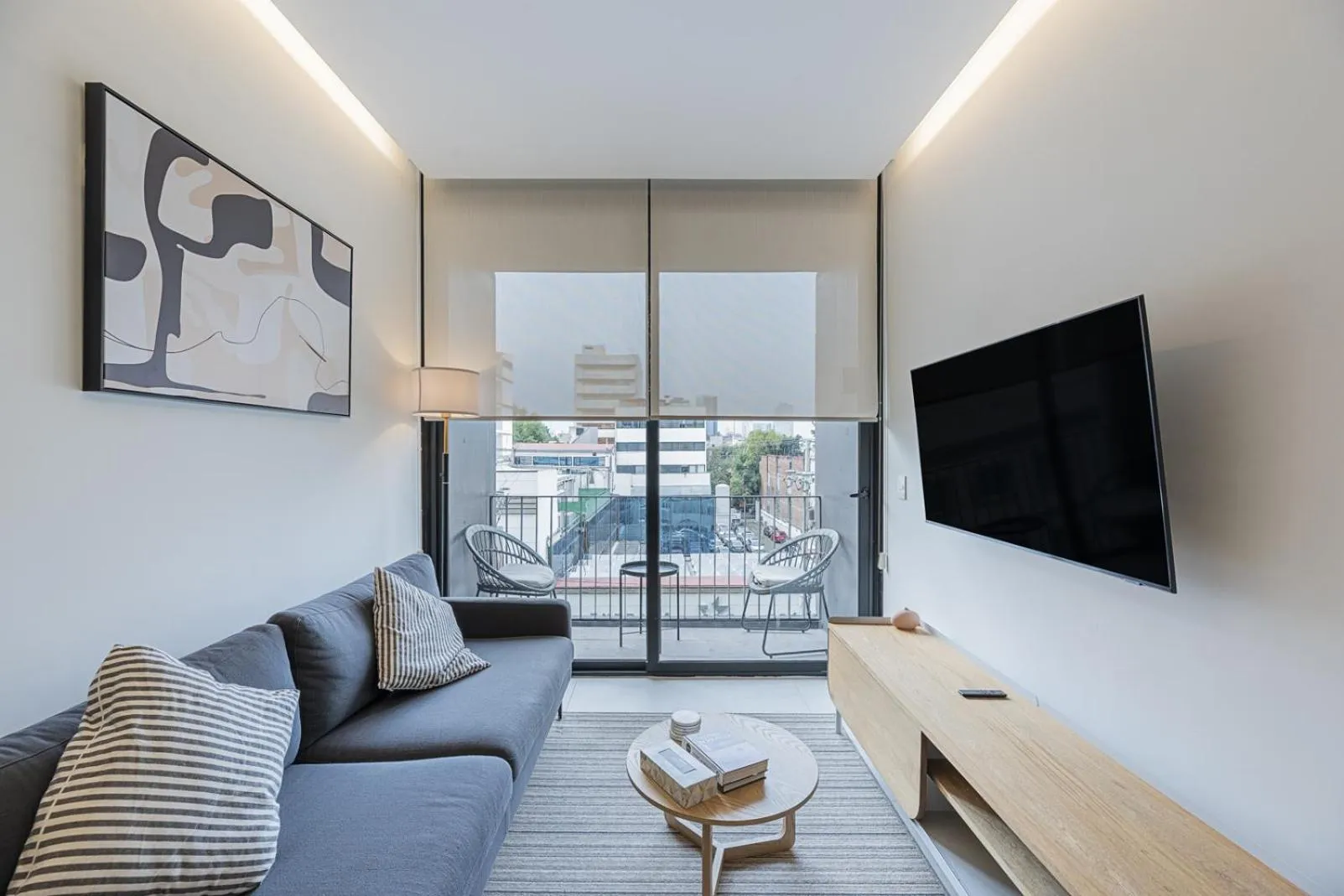 Living room in Cuadra 134 Residencial Condesa