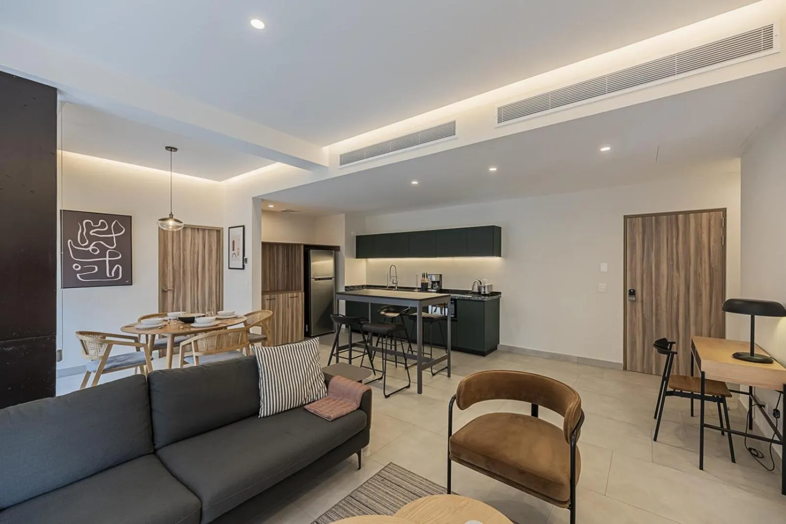 Living room in Cuadra 134 Residencial Condesa