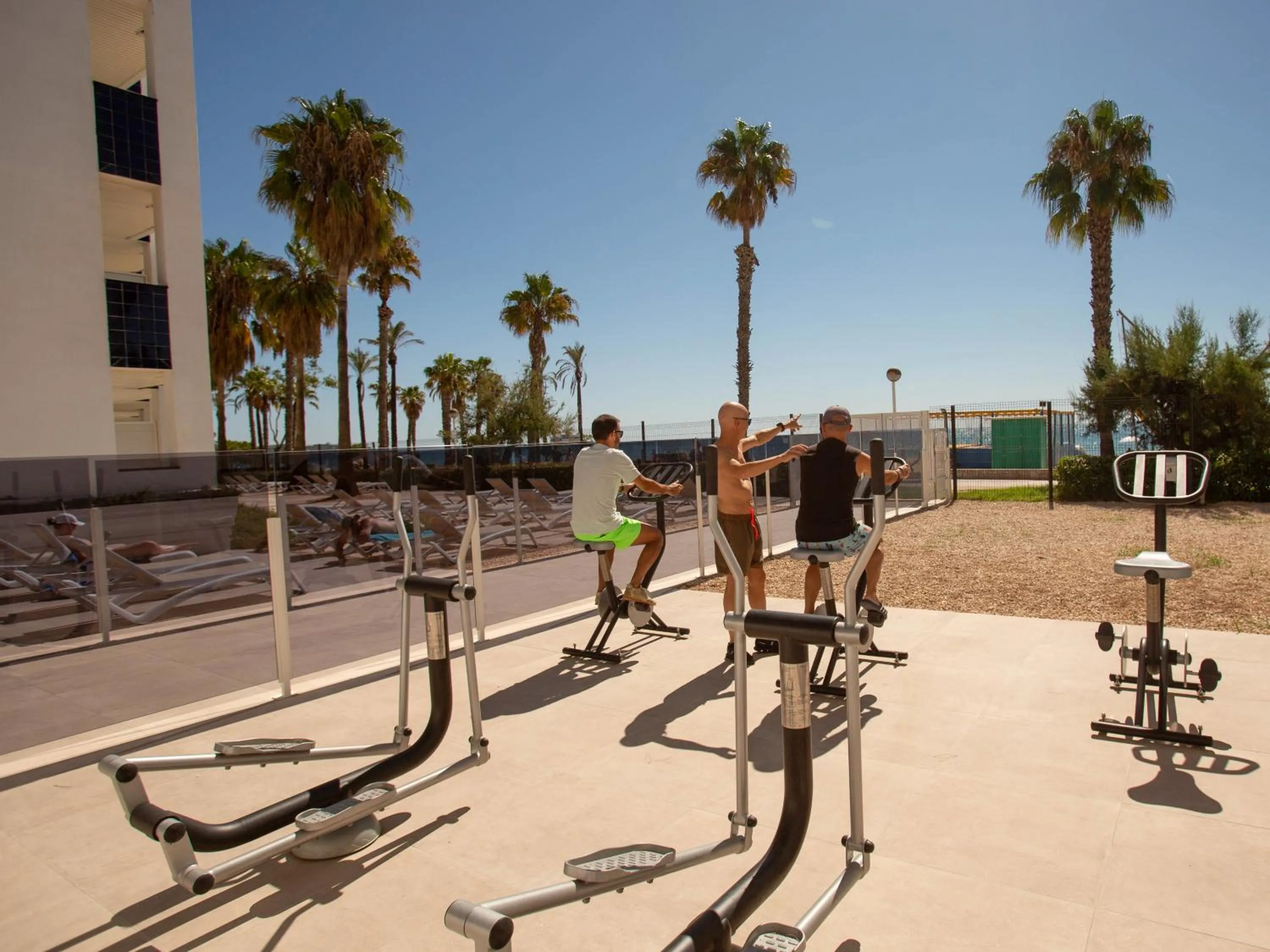 Fitness centre/facilities in Pins Platja Apartments
