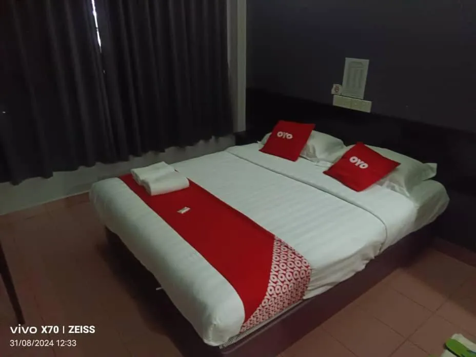 Bed in Dung Fang Hotel No 1 Sibu