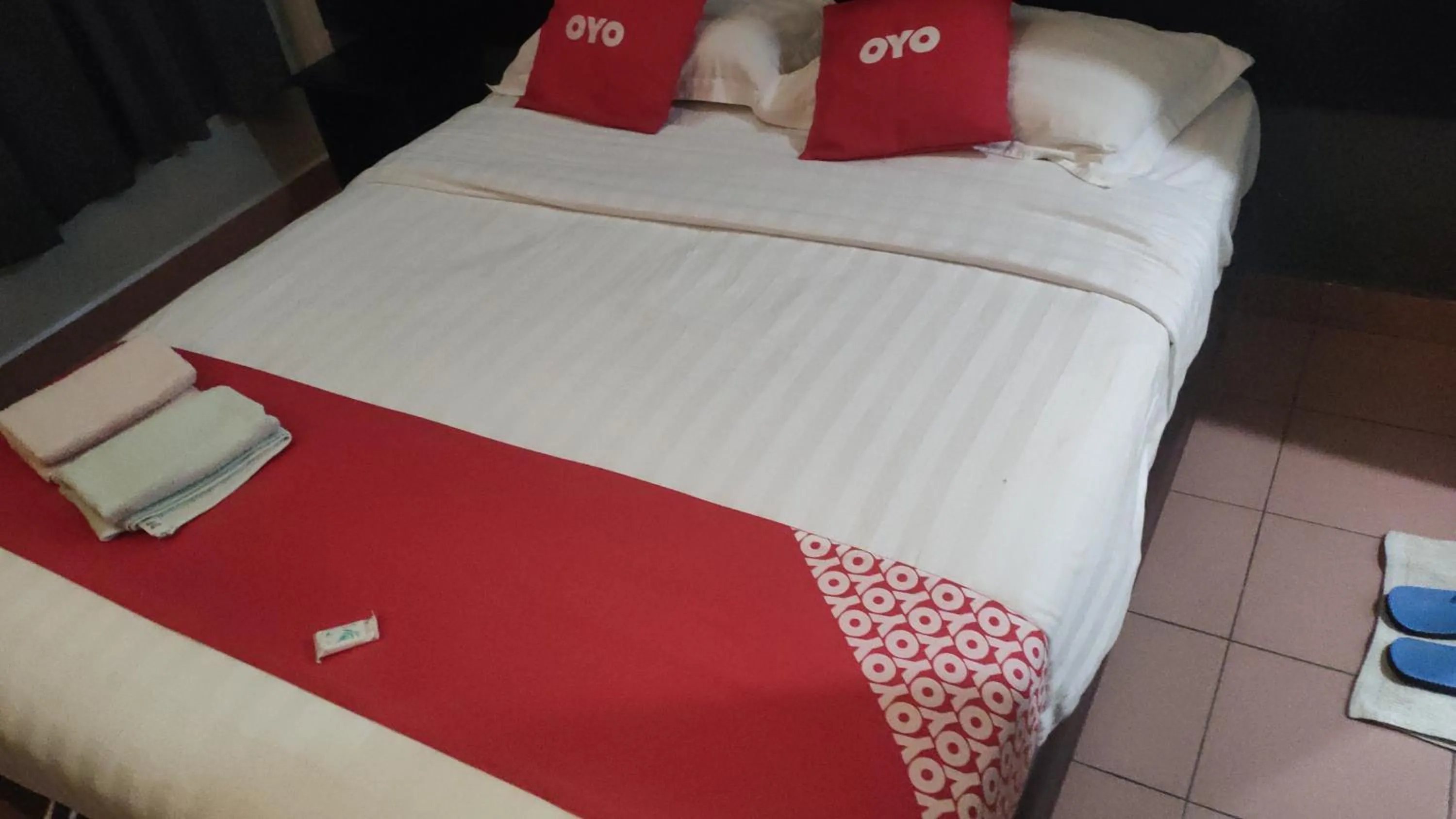 Bed in Dung Fang Hotel No 1 Sibu