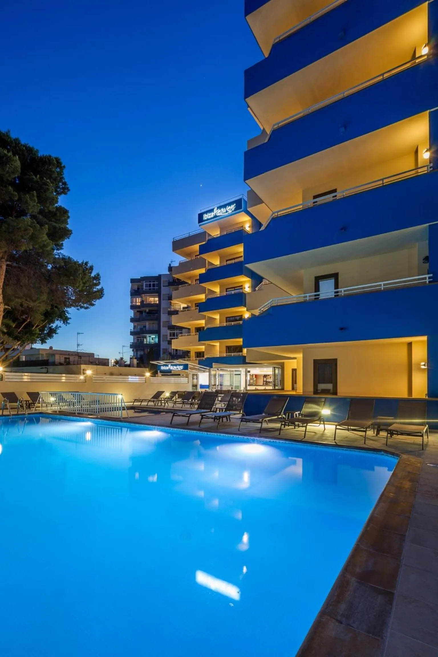 Swimming pool in Ibiza Heaven Apartments