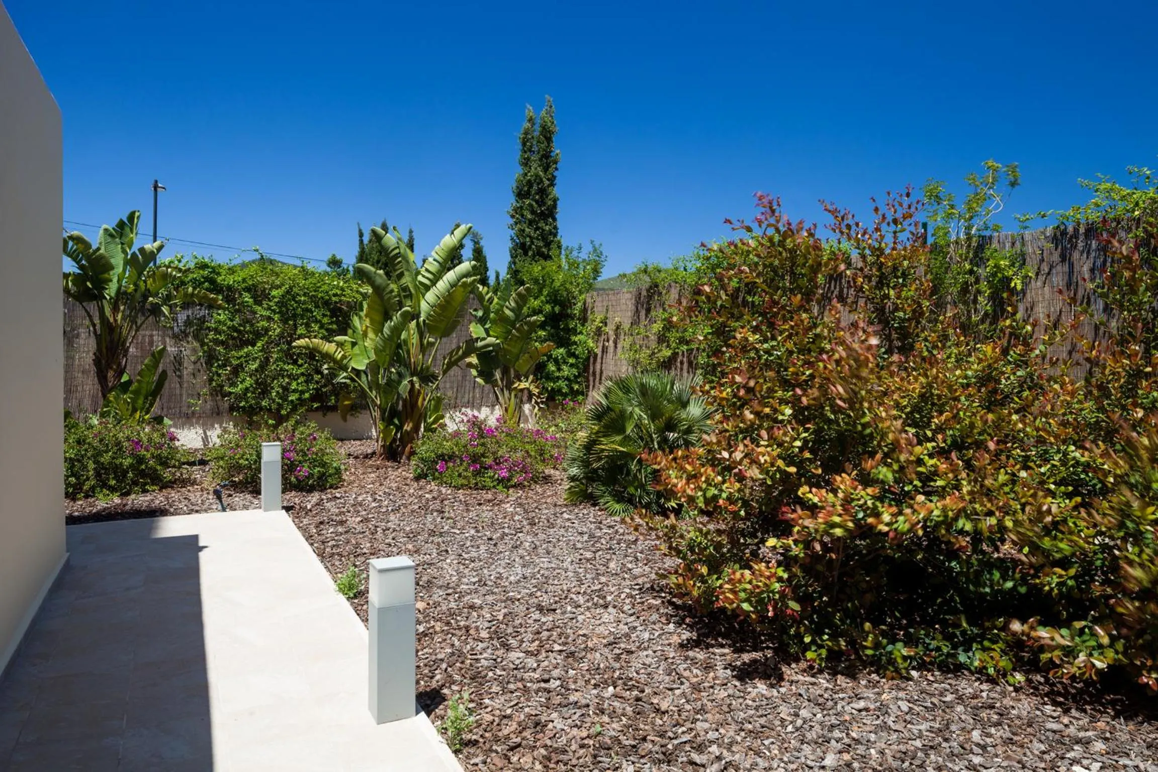 Garden in Ibiza Heaven Apartments
