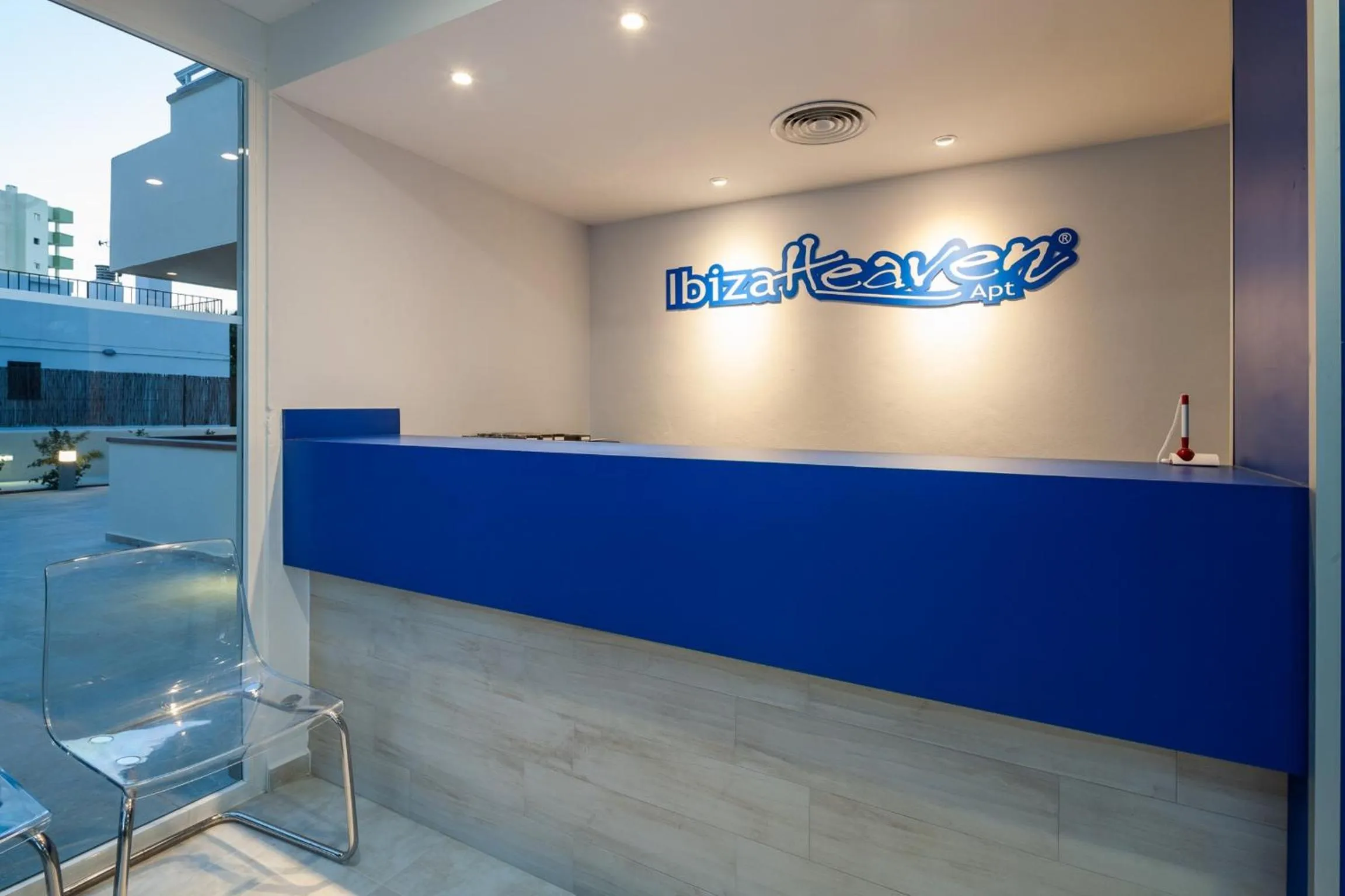 Lobby or reception in Ibiza Heaven Apartments