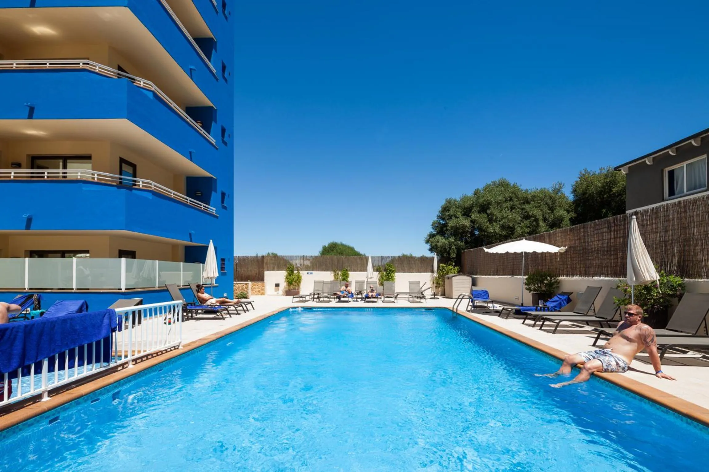 Swimming pool in Ibiza Heaven Apartments