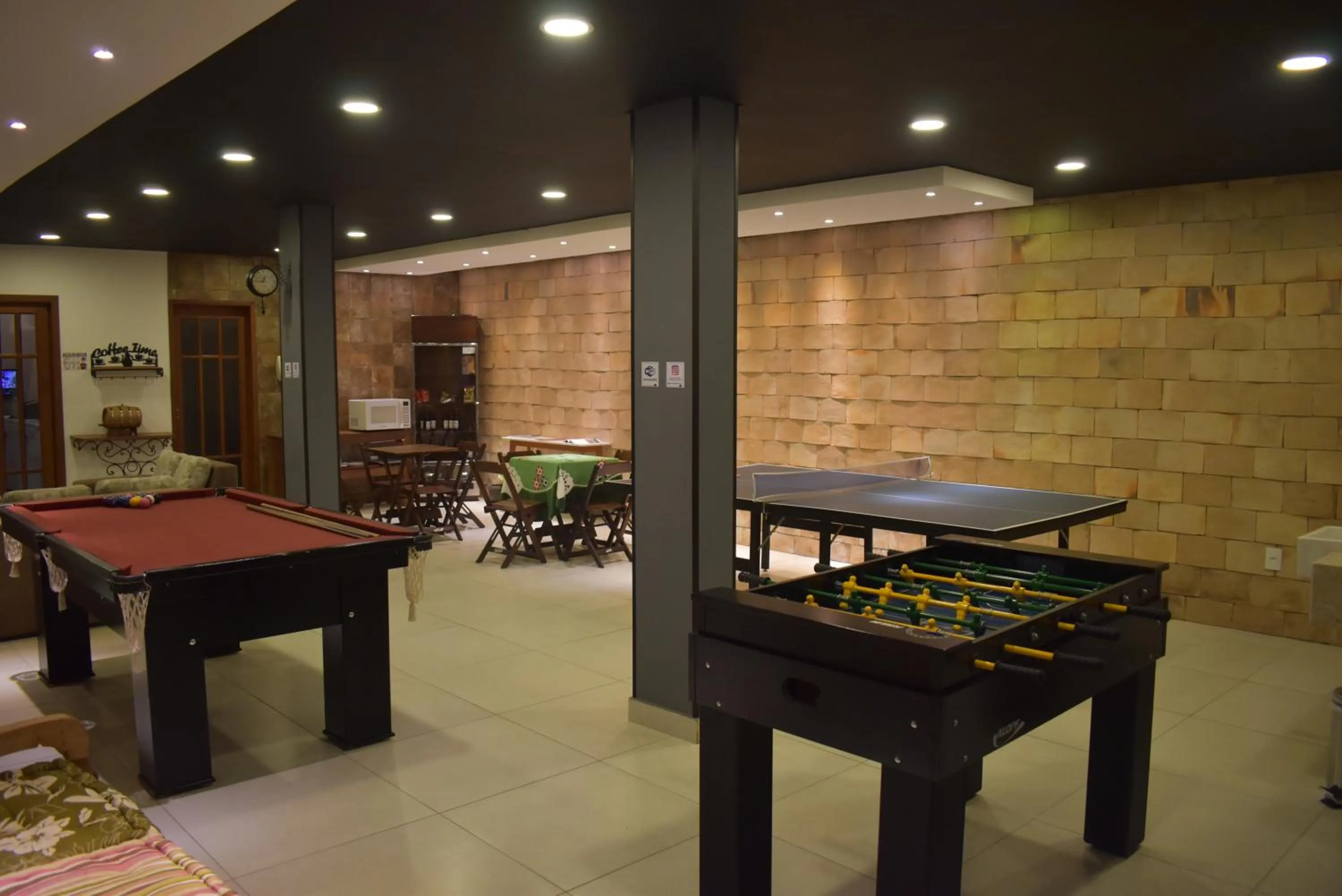 Game Room in Pousada Maria Monteiro Tiradentes