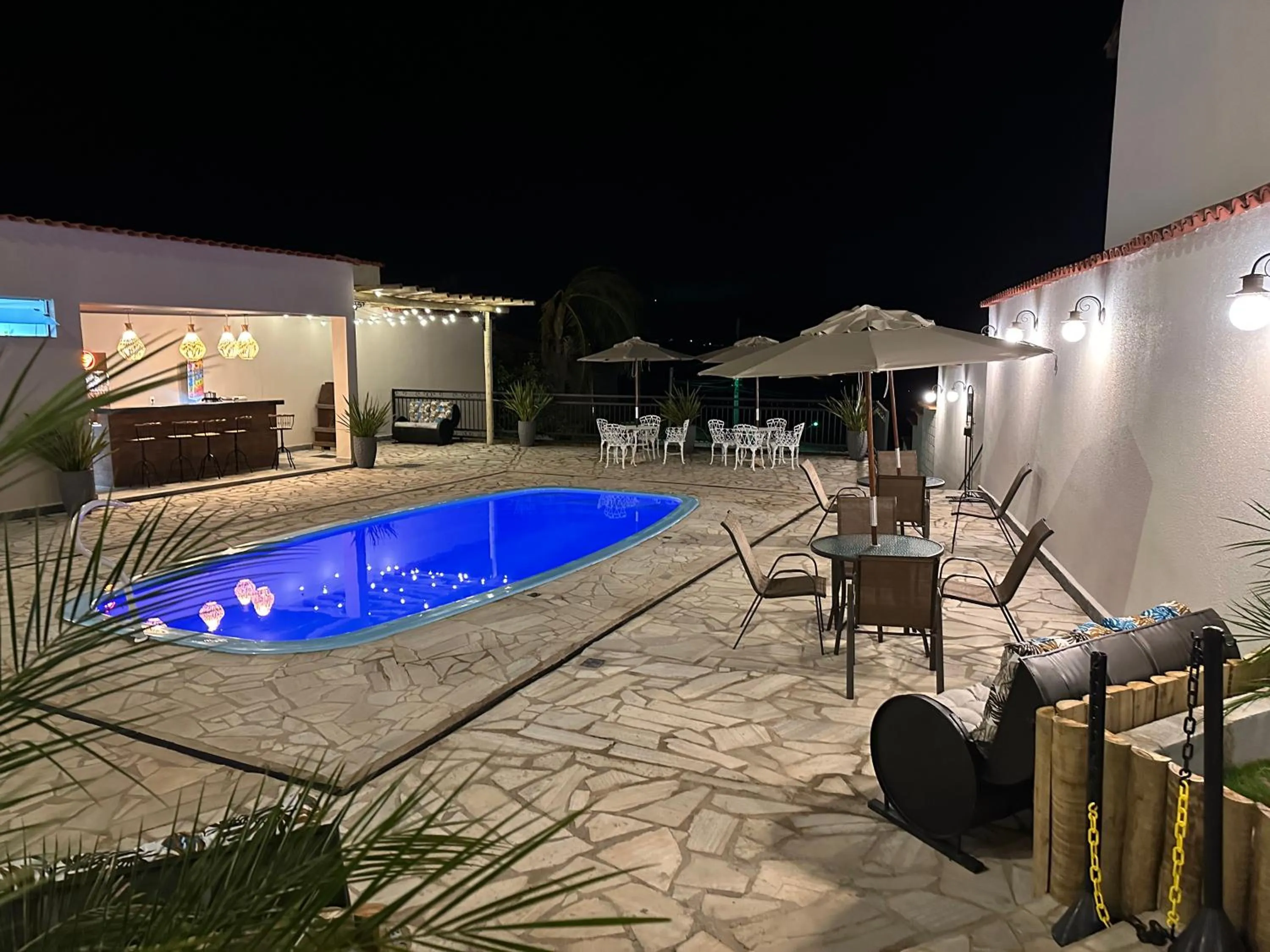 Pool view in Pousada Maria Monteiro Tiradentes