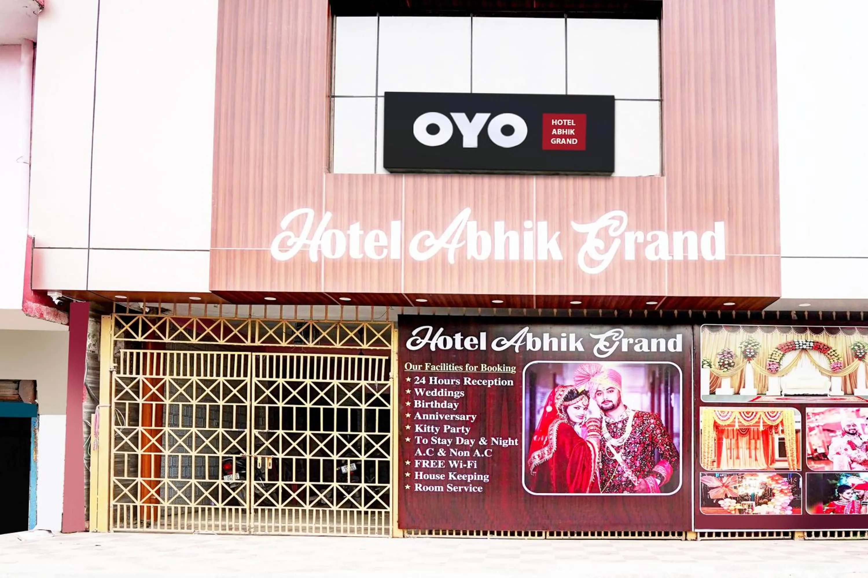 Facade/entrance in Hotel O by OYO ABHIK GRAND