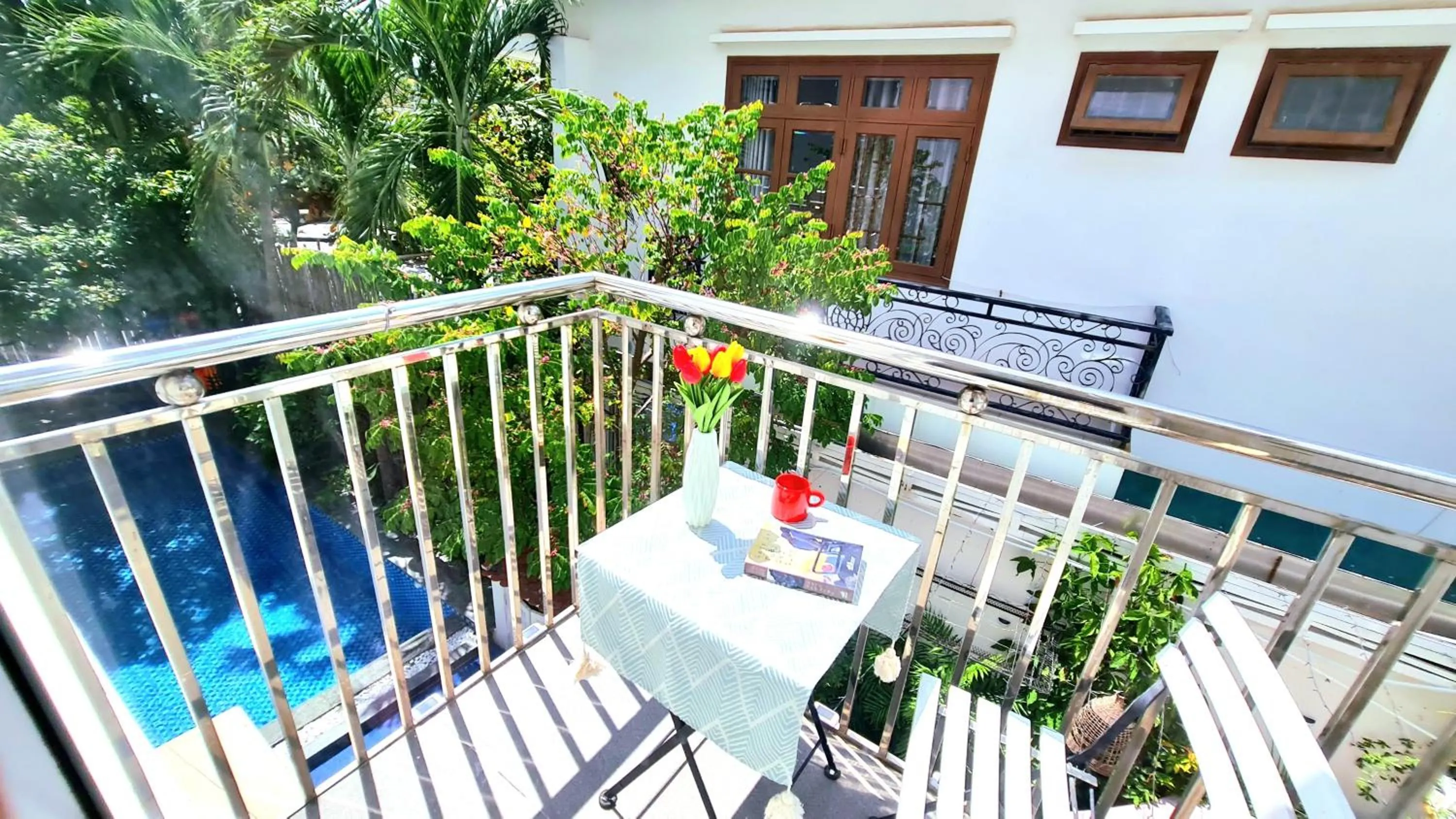 Day in Minh Trang Villa Hoi An -BBQ Garden