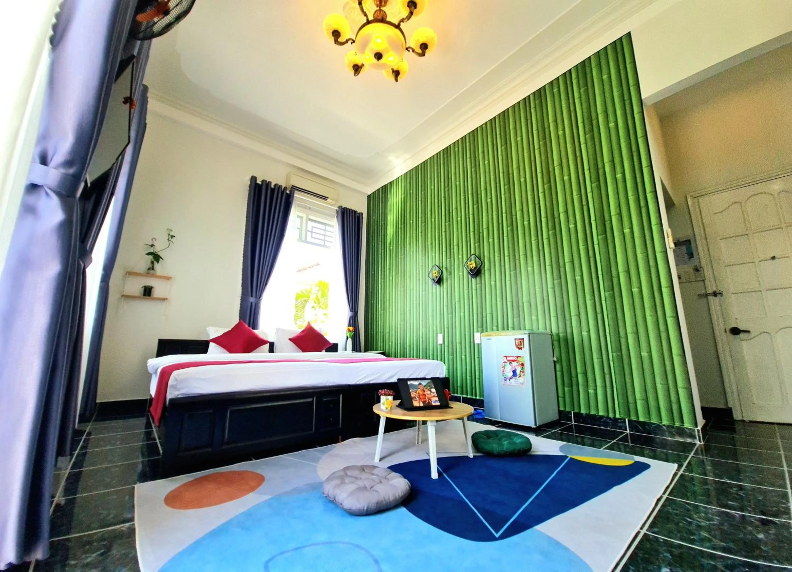 View (from property/room), Bed in Minh Trang Villa Hoi An -BBQ Garden