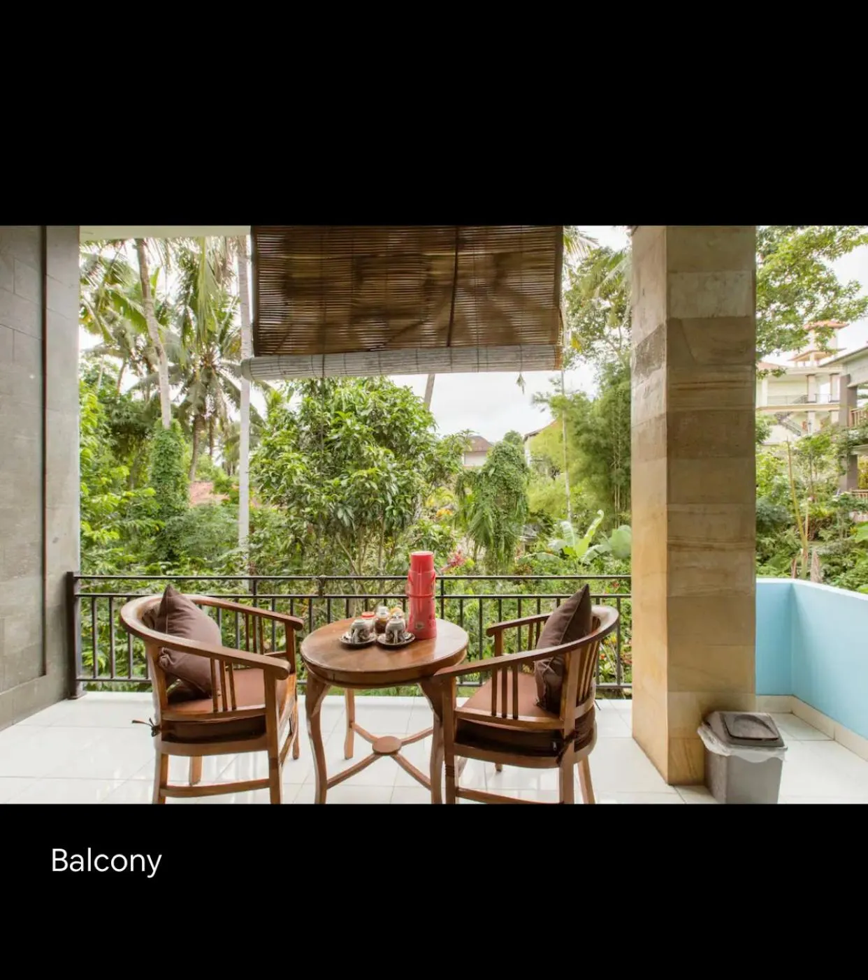 Seating area in Artja Inn Ubud