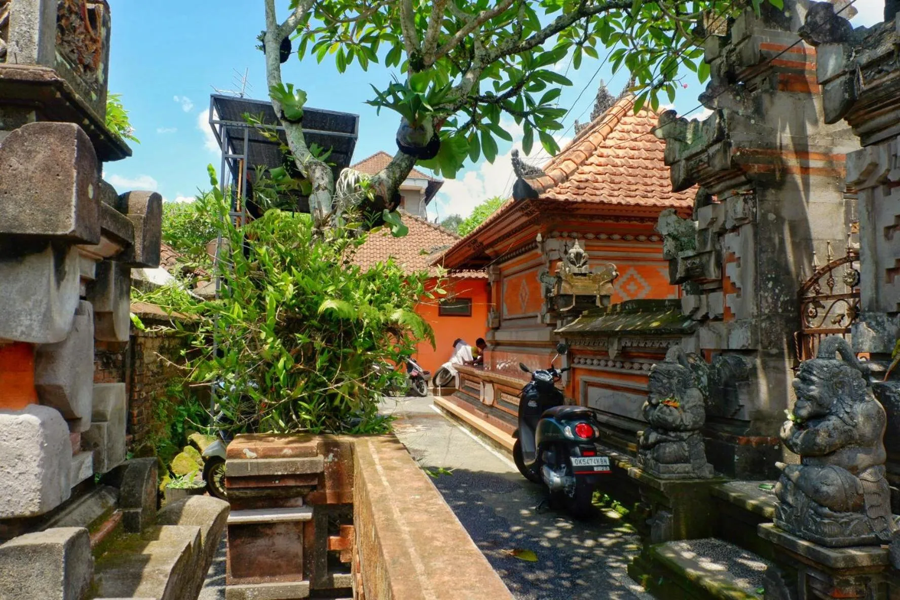 Property building in Artja Inn Ubud