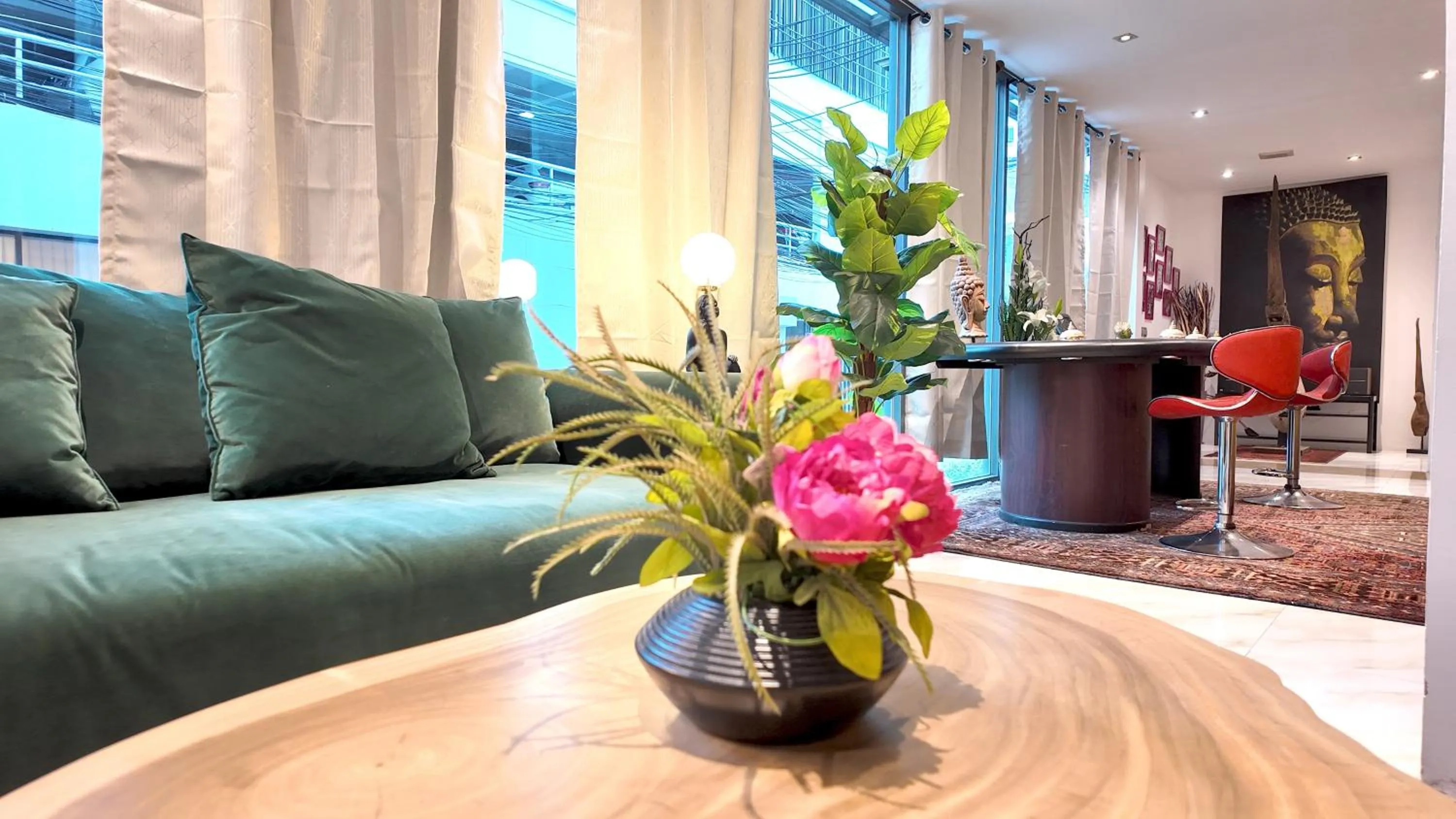 Lobby or reception in Syama Mansion Phromphong