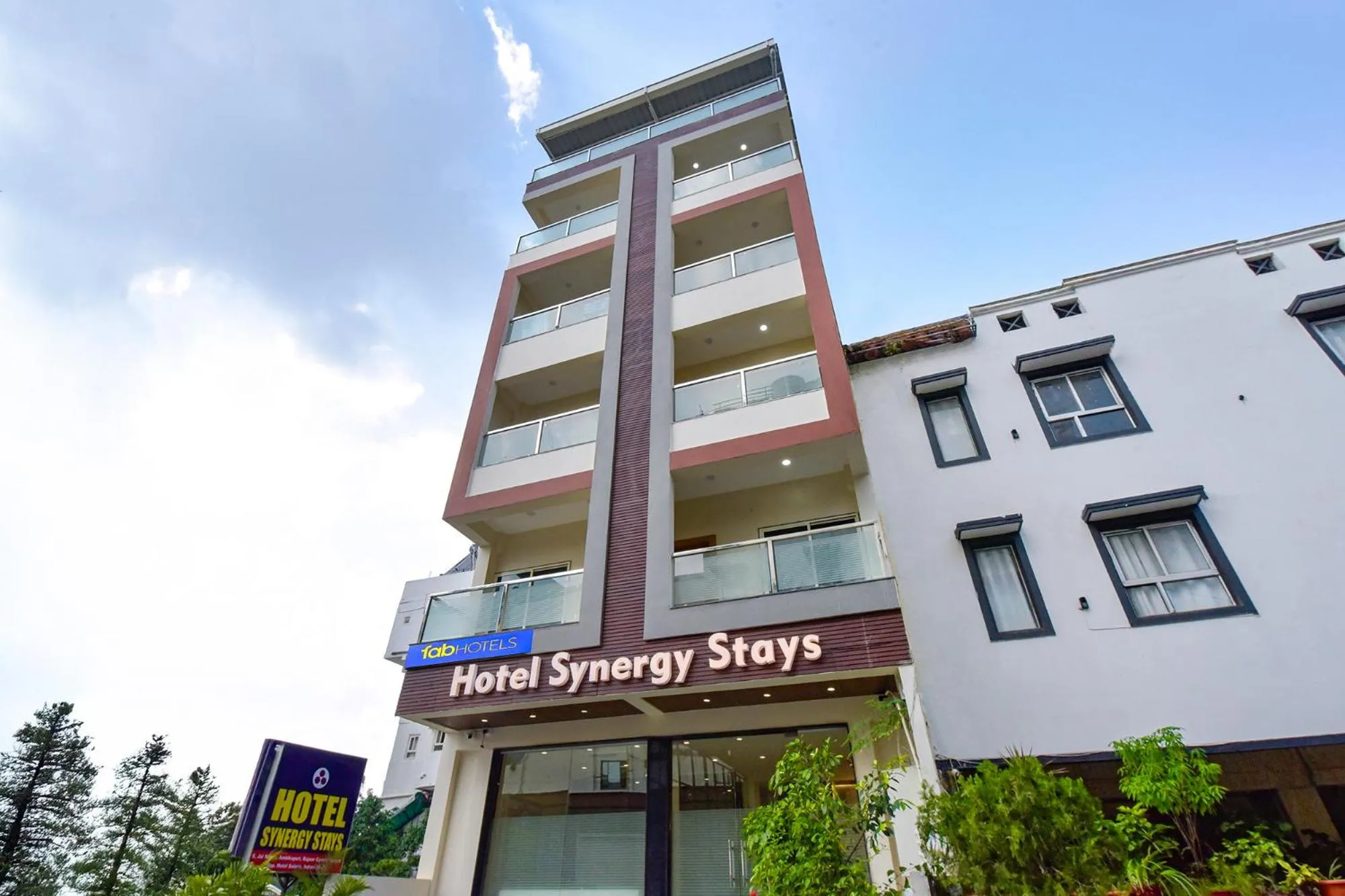 Property building in FabHotel Synergy Stays
