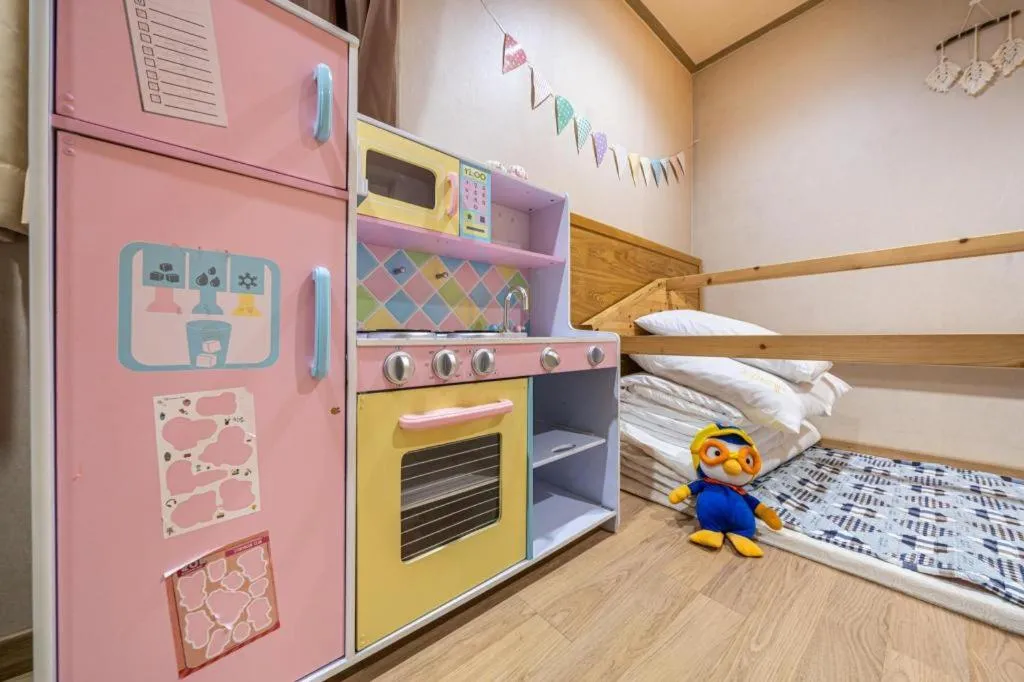 Bed in Seogwipo (Seongsan) Beach Hotel