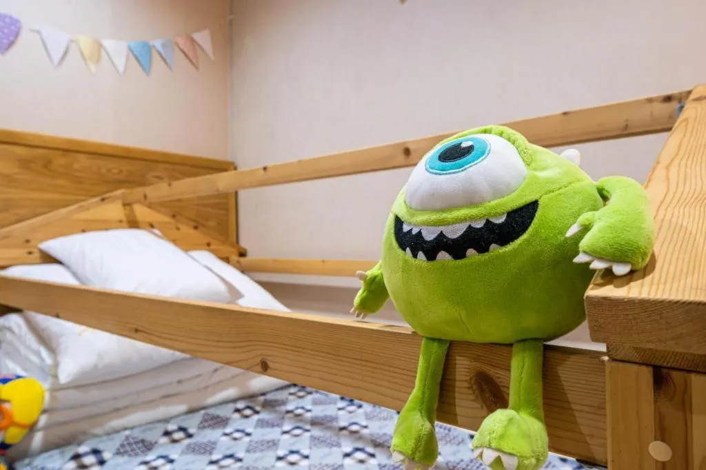 Bed in Seogwipo (Seongsan) Beach Hotel