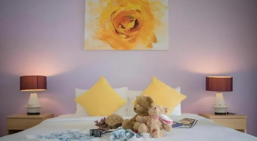 Bed in Sea Coco Resort