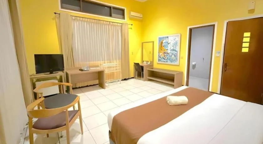 Bed in Pondok Jatim Park Hotel & Cafe