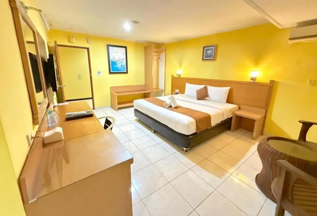 Bed in Pondok Jatim Park Hotel & Cafe
