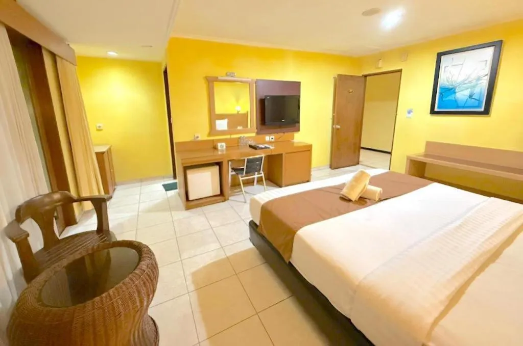 Bed in Pondok Jatim Park Hotel & Cafe