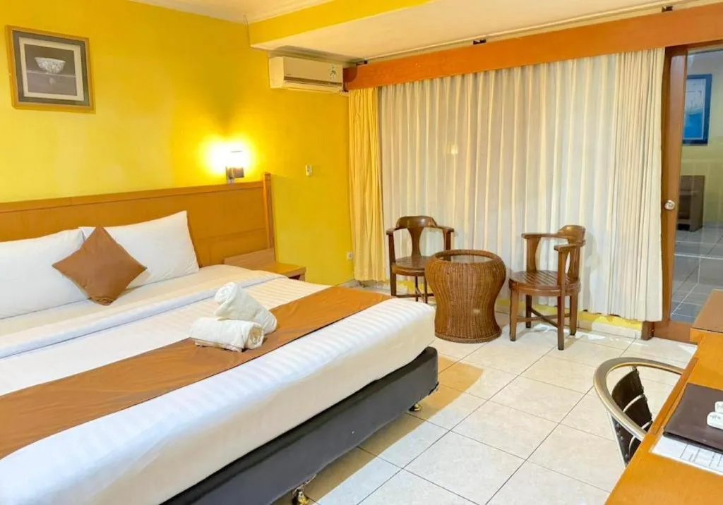 Bed in Pondok Jatim Park Hotel & Cafe