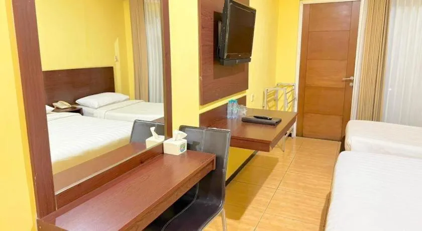 Bed in Pondok Jatim Park Hotel & Cafe