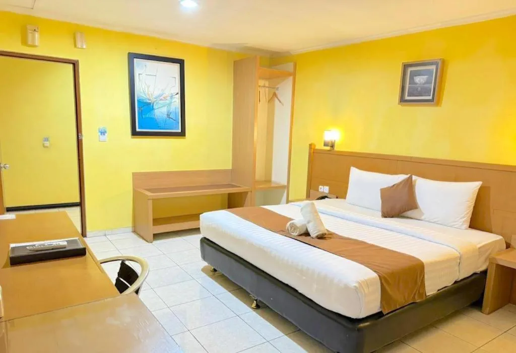 Bed in Pondok Jatim Park Hotel & Cafe