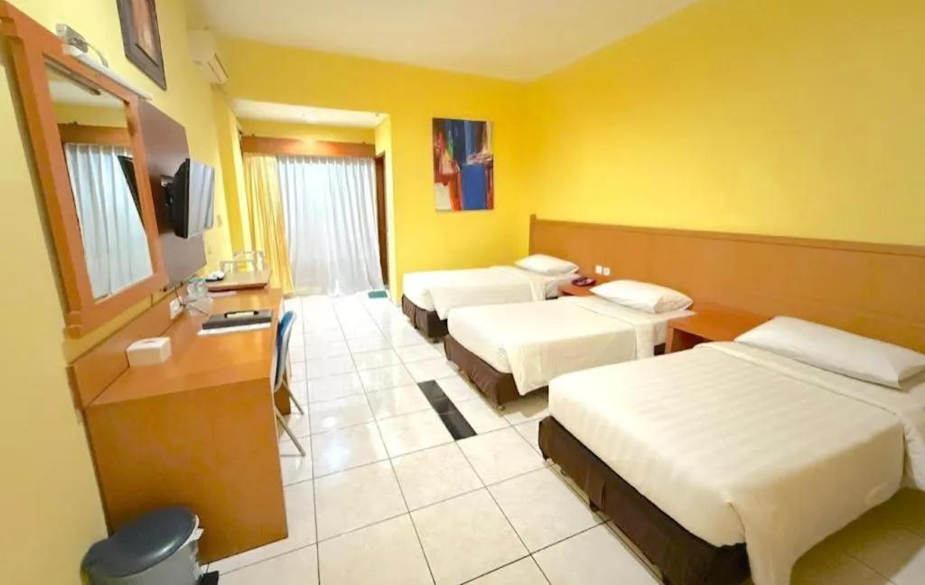 Bed in Pondok Jatim Park Hotel & Cafe