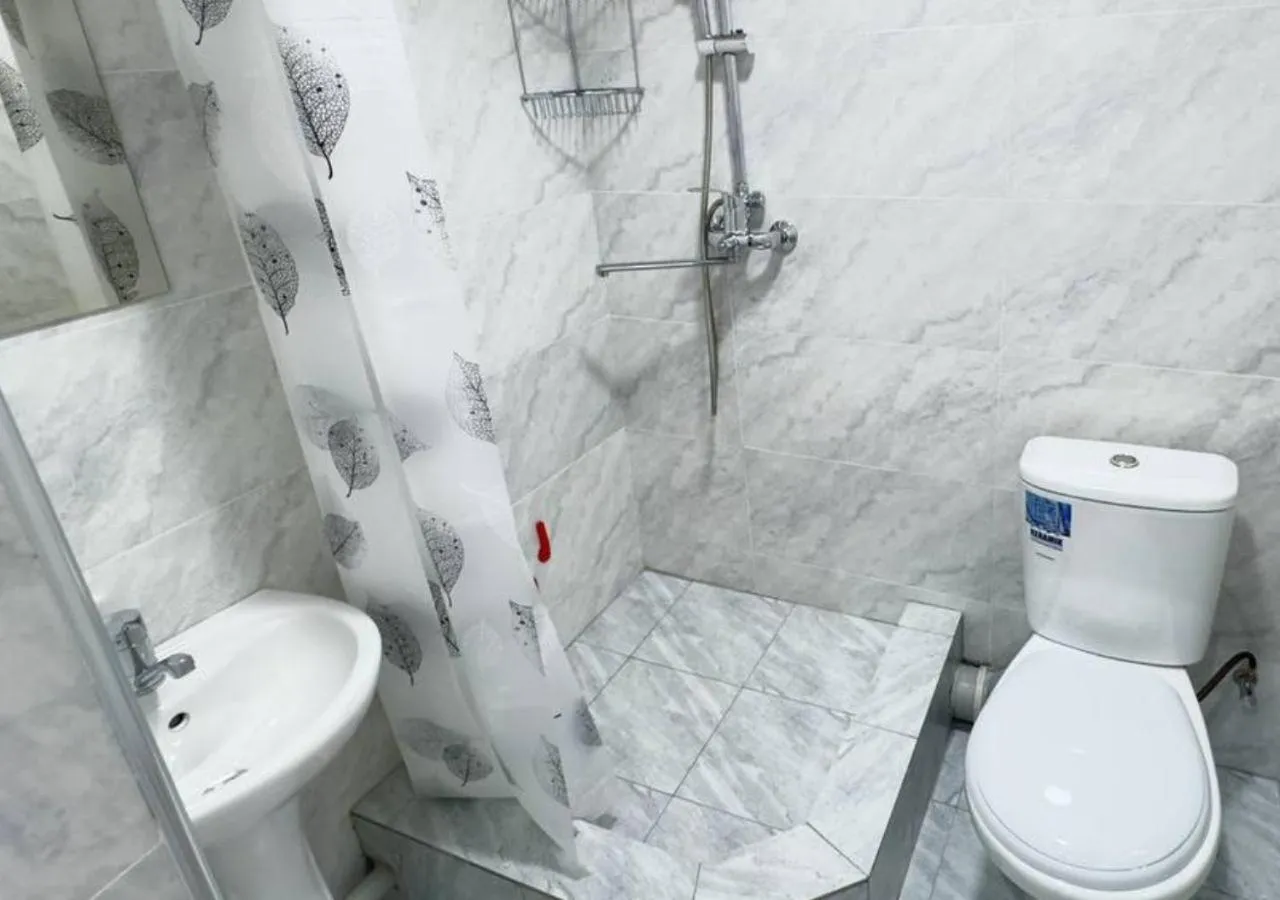 Shower in Parvona Hostel