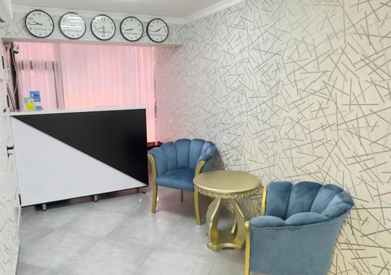 Lobby or reception in Parvona Hostel