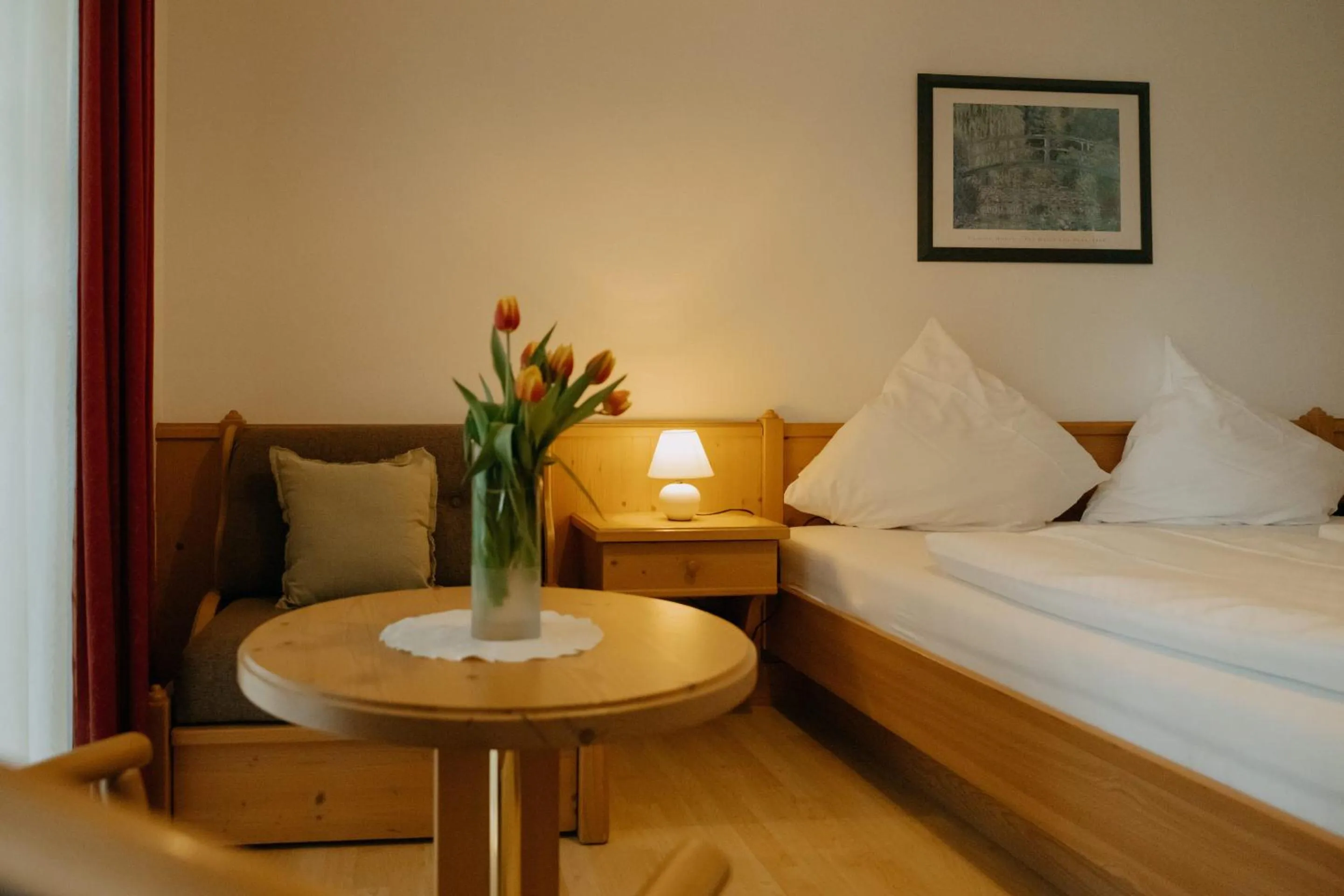 Bedroom, Bed in Gästehaus Edhof