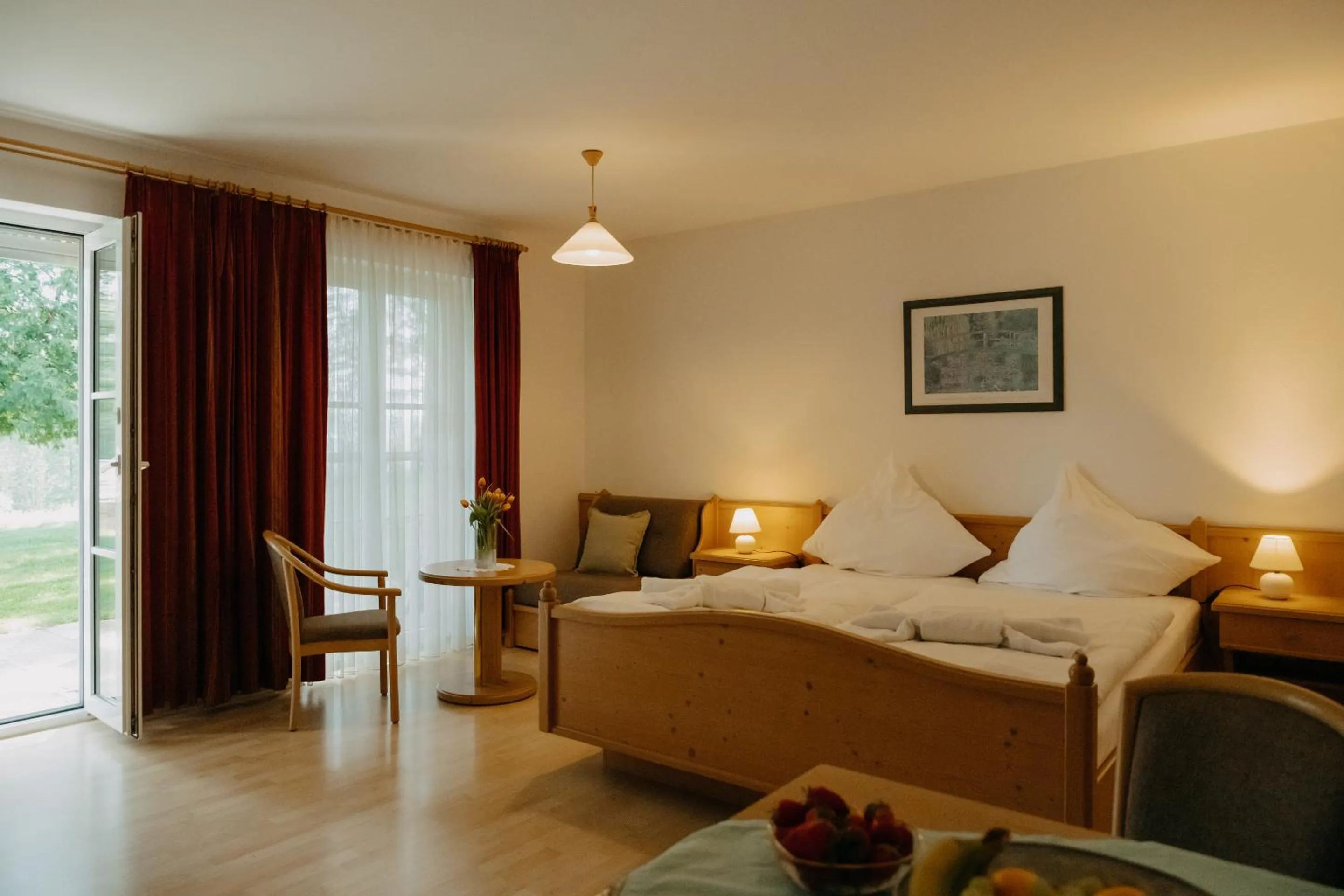 Bedroom, Bed in Gästehaus Edhof