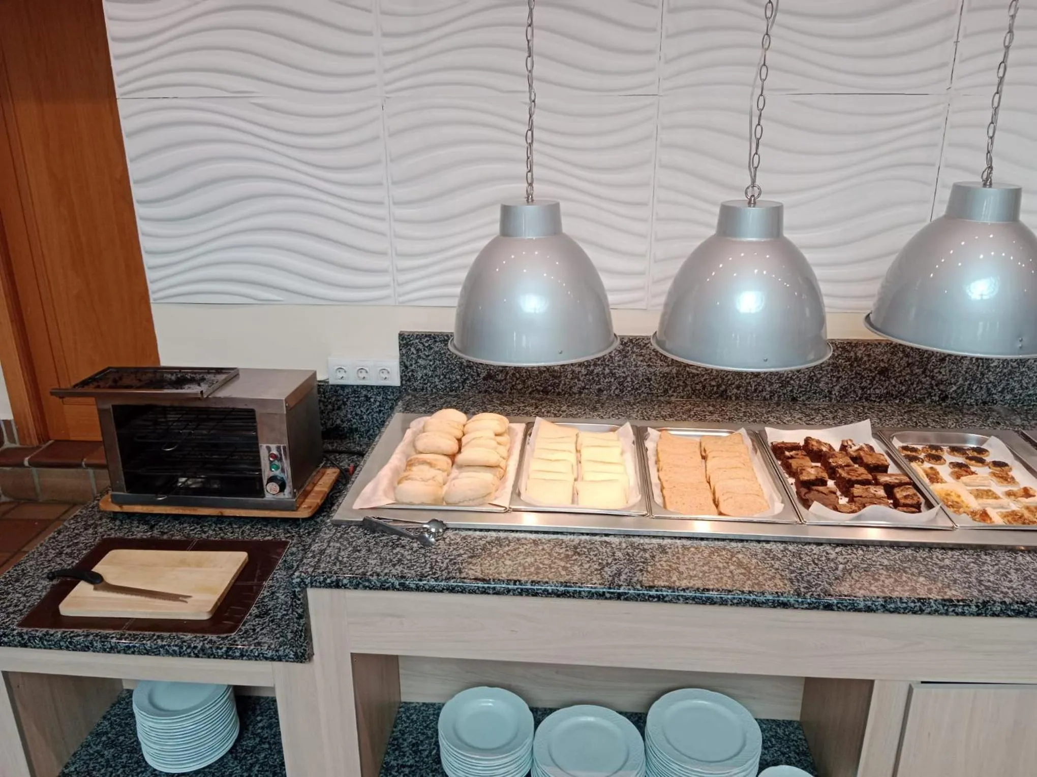 Buffet breakfast in Hotel Palacio de Oñate