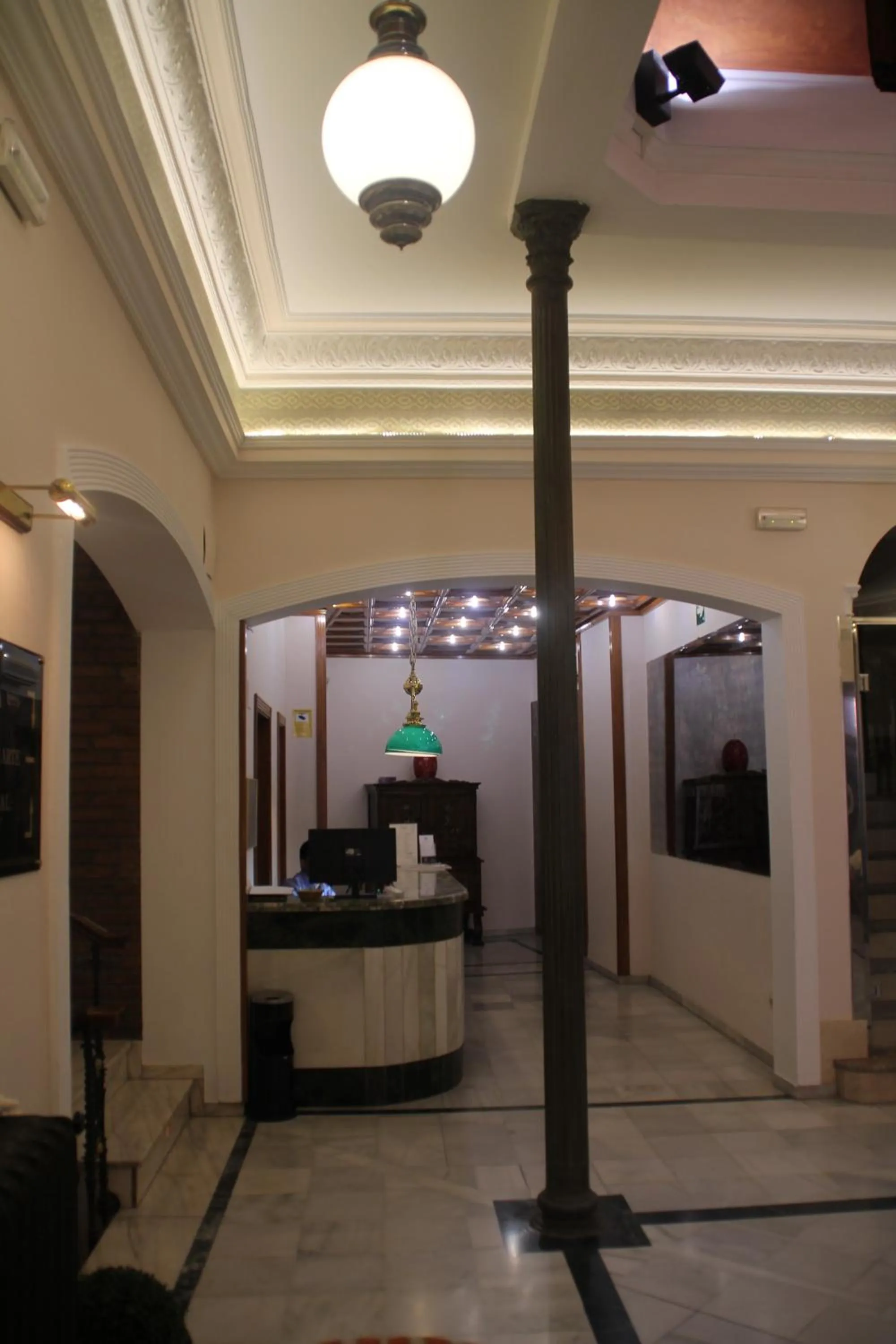 Lobby or reception in Hotel Palacio de Oñate