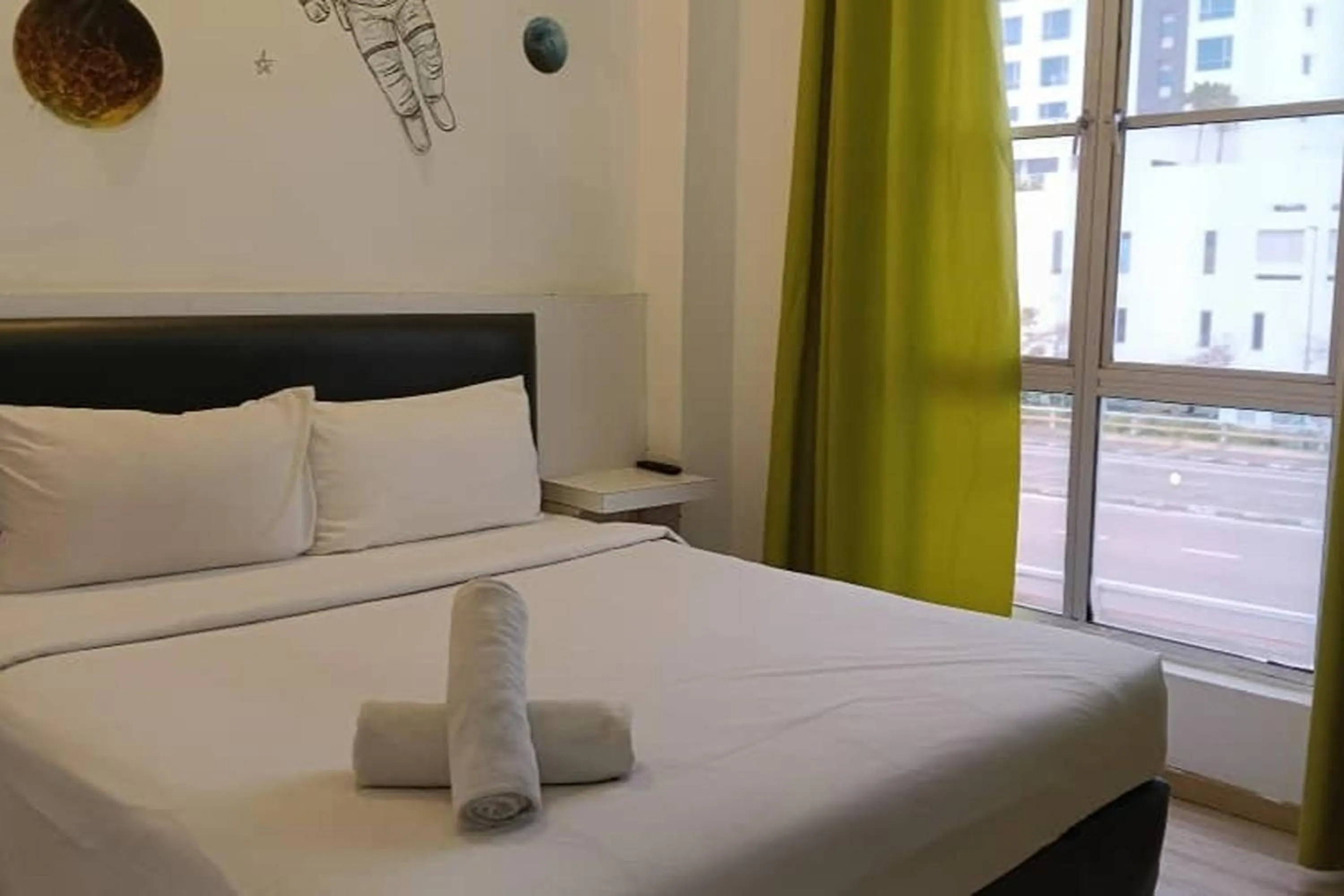 Bed in Hotel Dlima Inn Plaza Mahkota Melaka