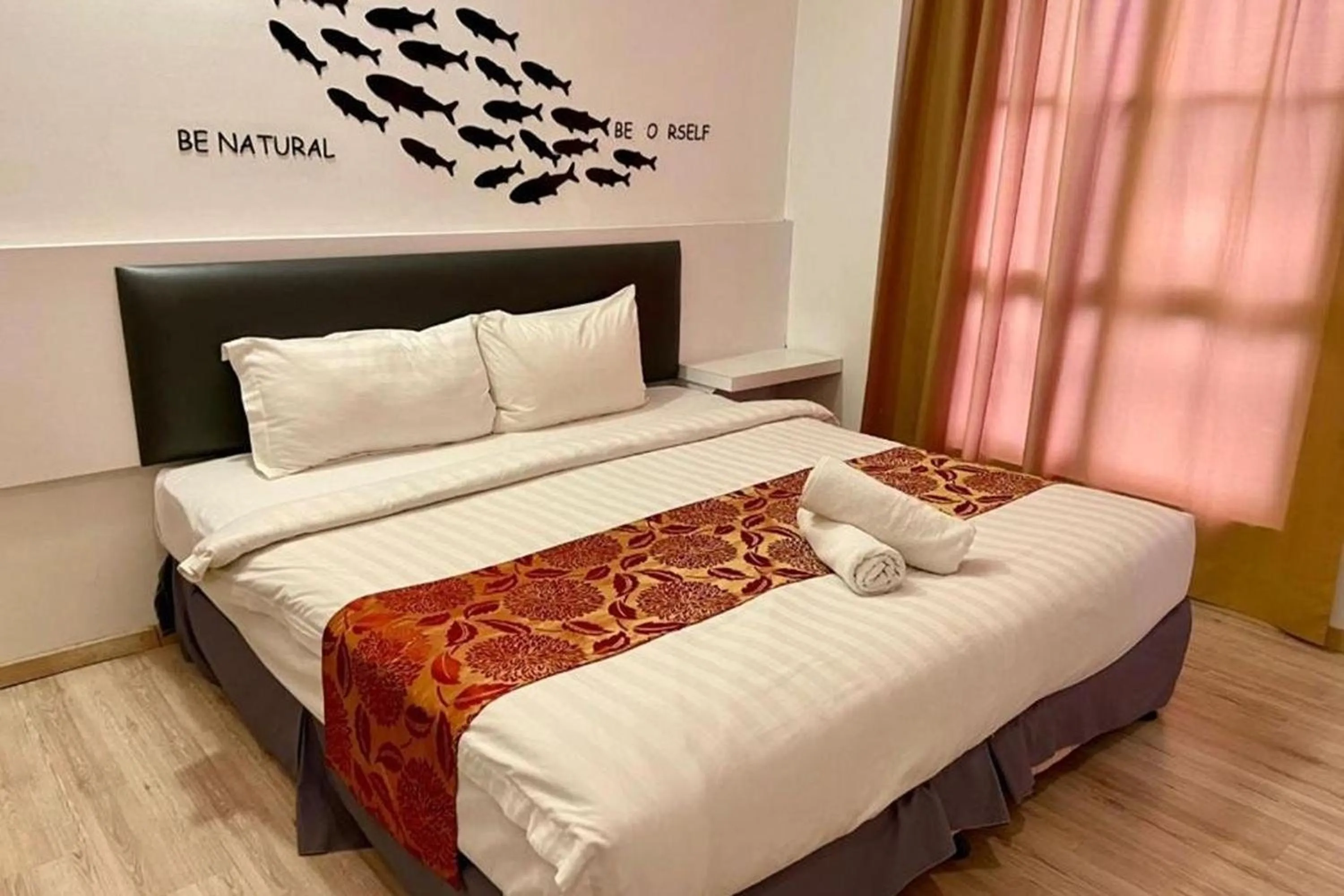 Bed in Hotel Dlima Inn Plaza Mahkota Melaka