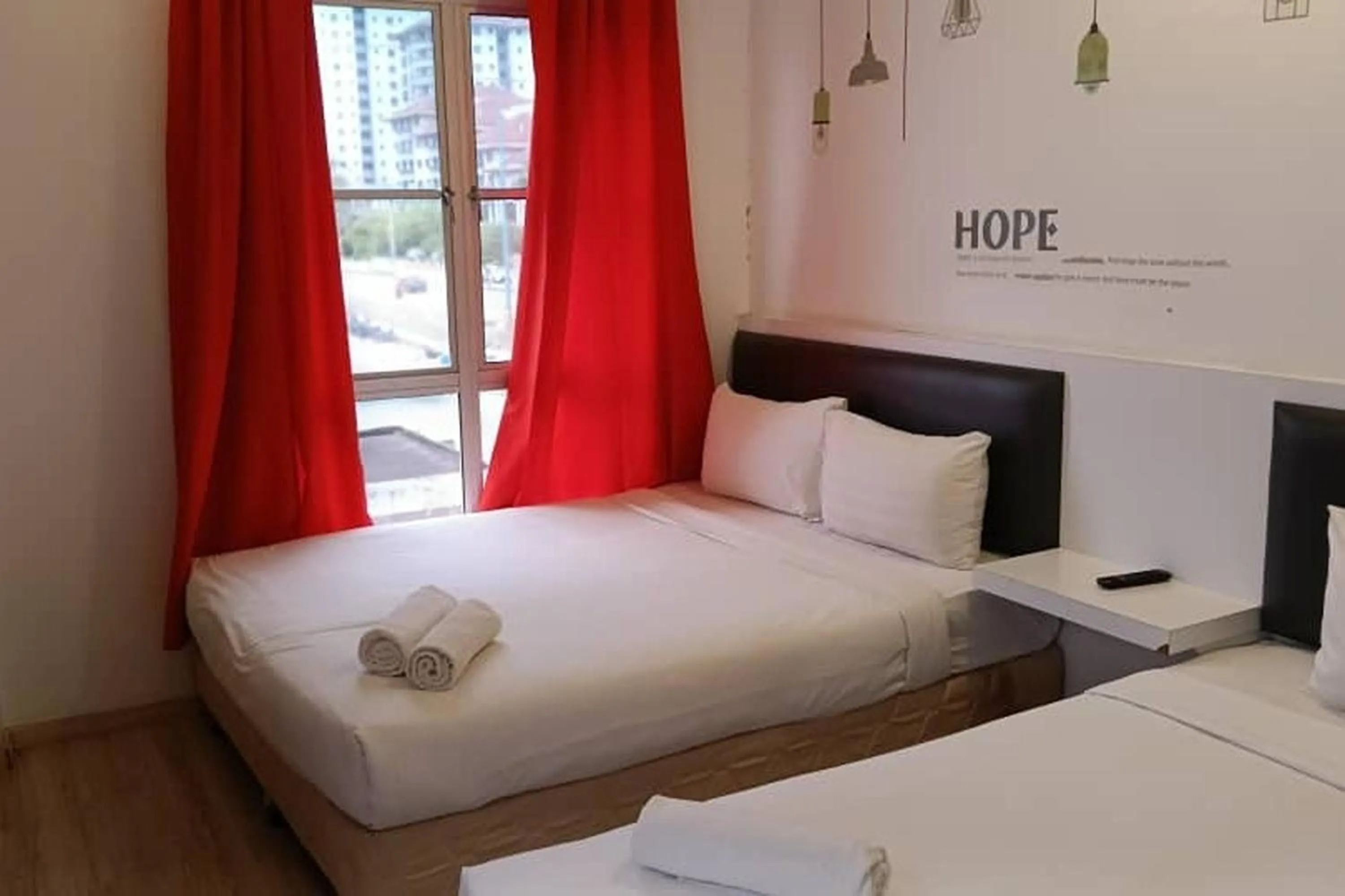 Bed in Hotel Dlima Inn Plaza Mahkota Melaka