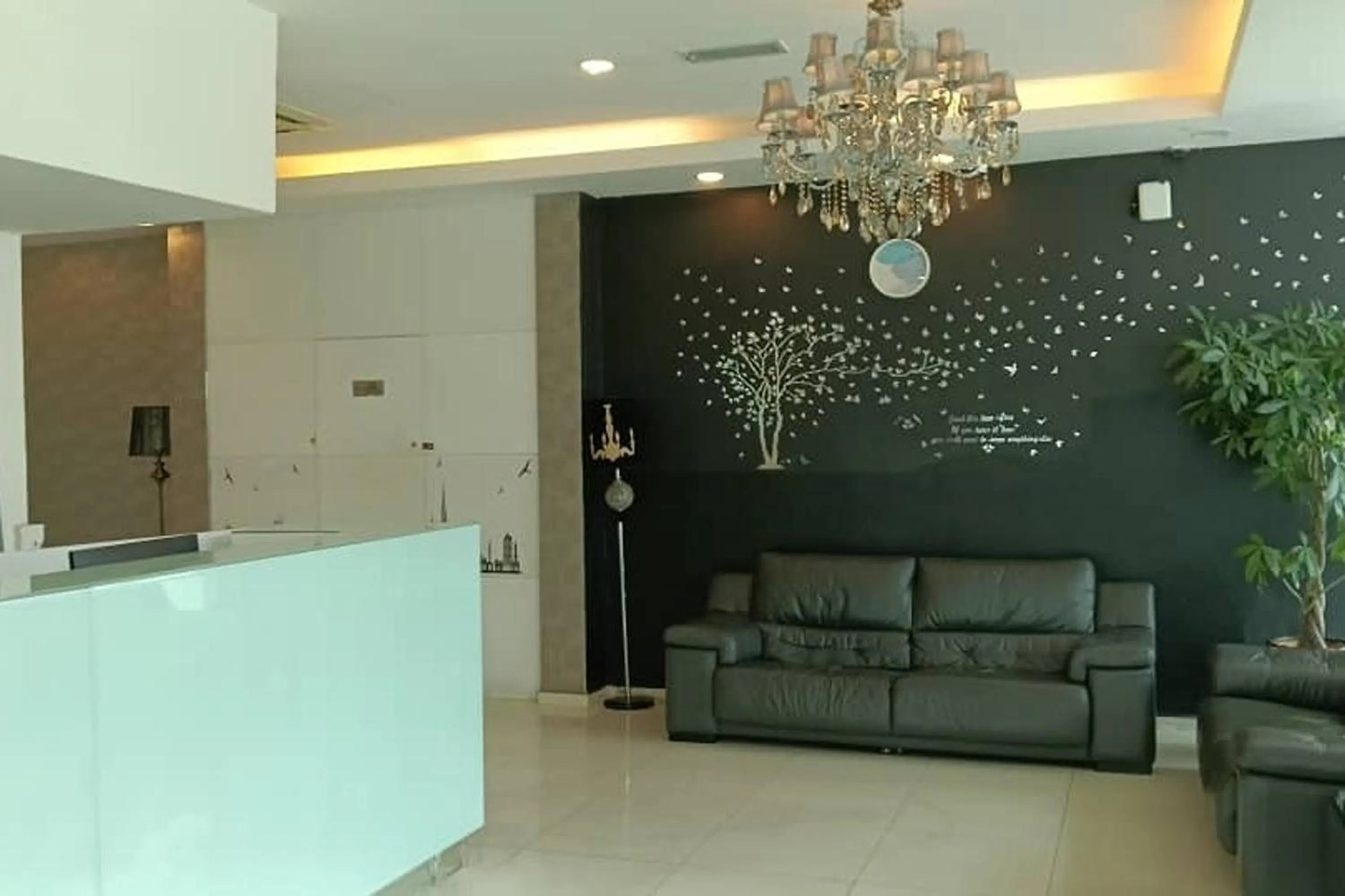 Seating area in Hotel Dlima Inn Plaza Mahkota Melaka