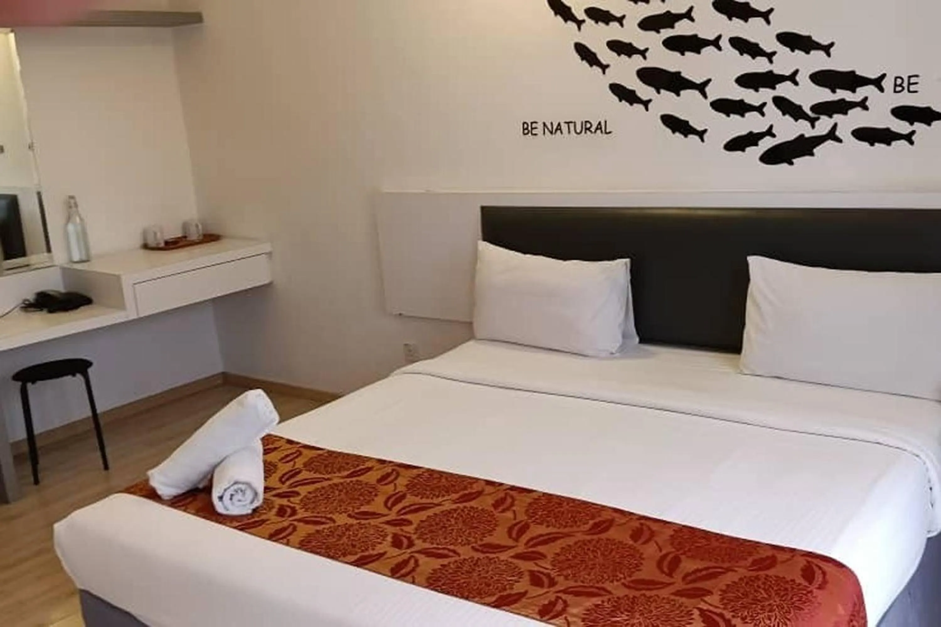 Bed in Hotel Dlima Inn Plaza Mahkota Melaka