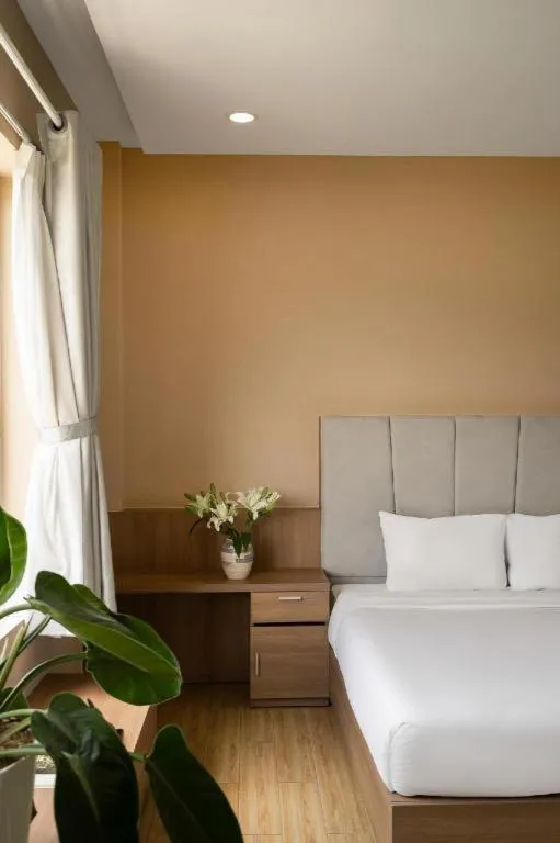 Bed in Gold View Boutique Hotel Đà Lạt