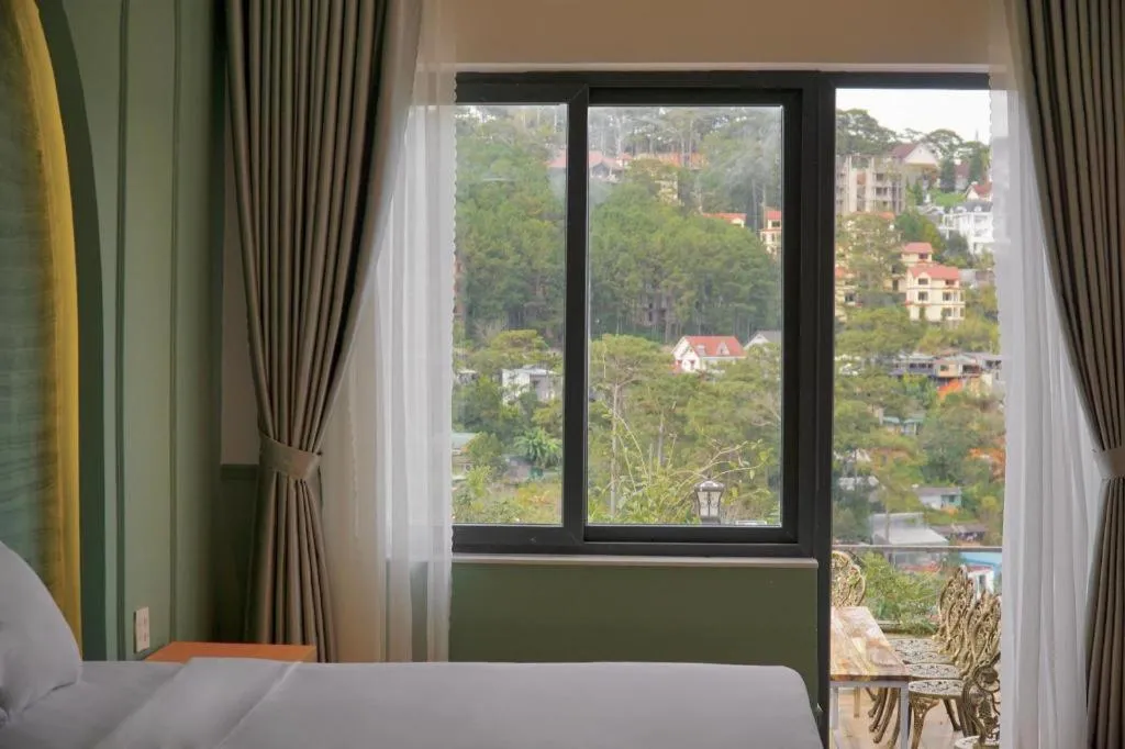 Bed in Gold View Boutique Hotel Đà Lạt