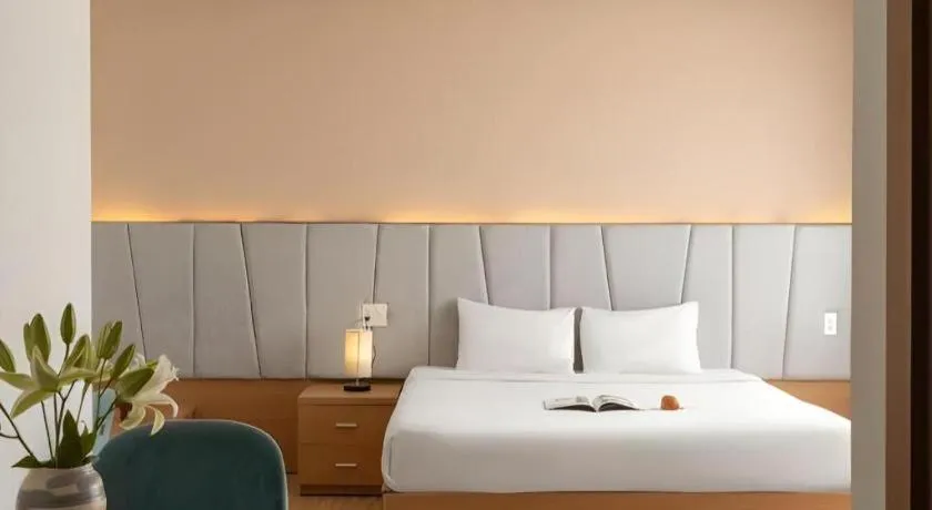 Bed in Gold View Boutique Hotel Đà Lạt